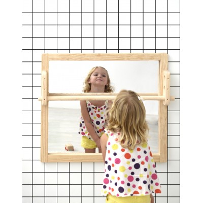 Montessori style mirror