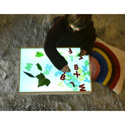 Montessori style light box