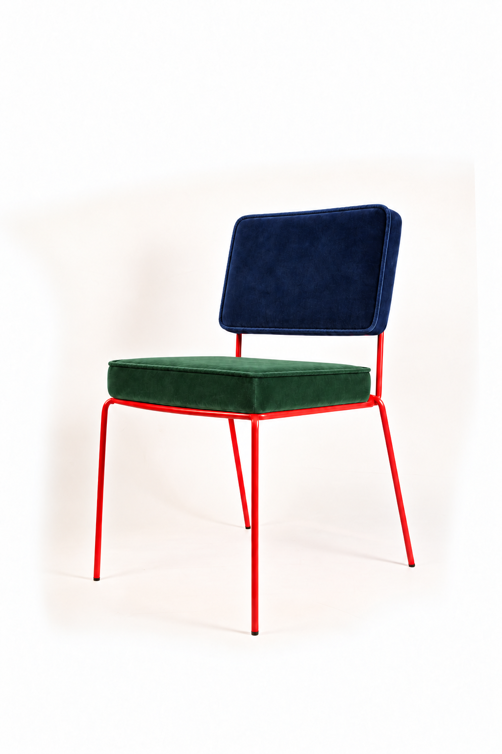 Silla Maura Roja Tapizado Velvet Combo PRE-ORDER