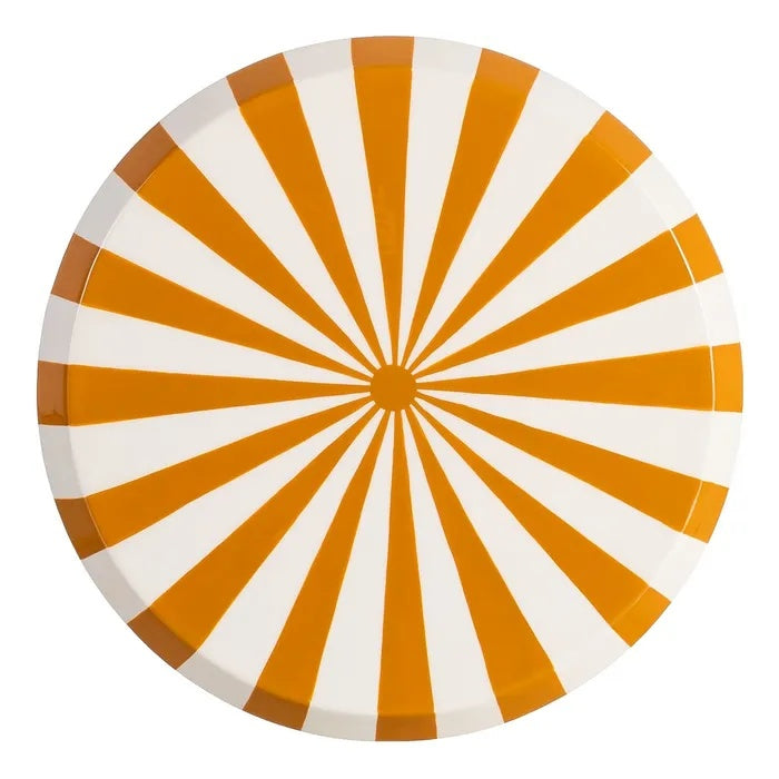 Mesita Auxiliar Circus Vintage Rayas Butter