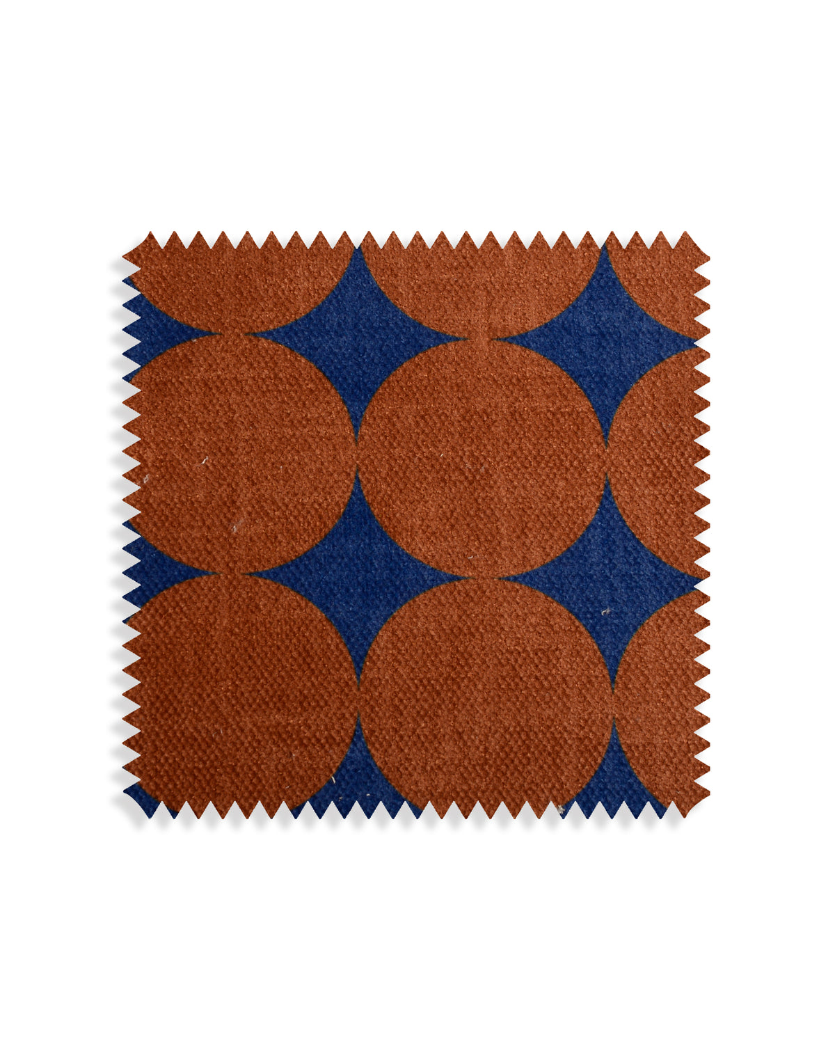 Tela Tapiceria Living Easy Clean Dots Tobacco Pruss