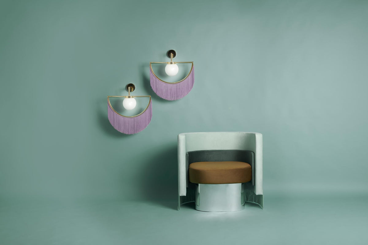 Wink Wall Lamp - Gold&Lilac
