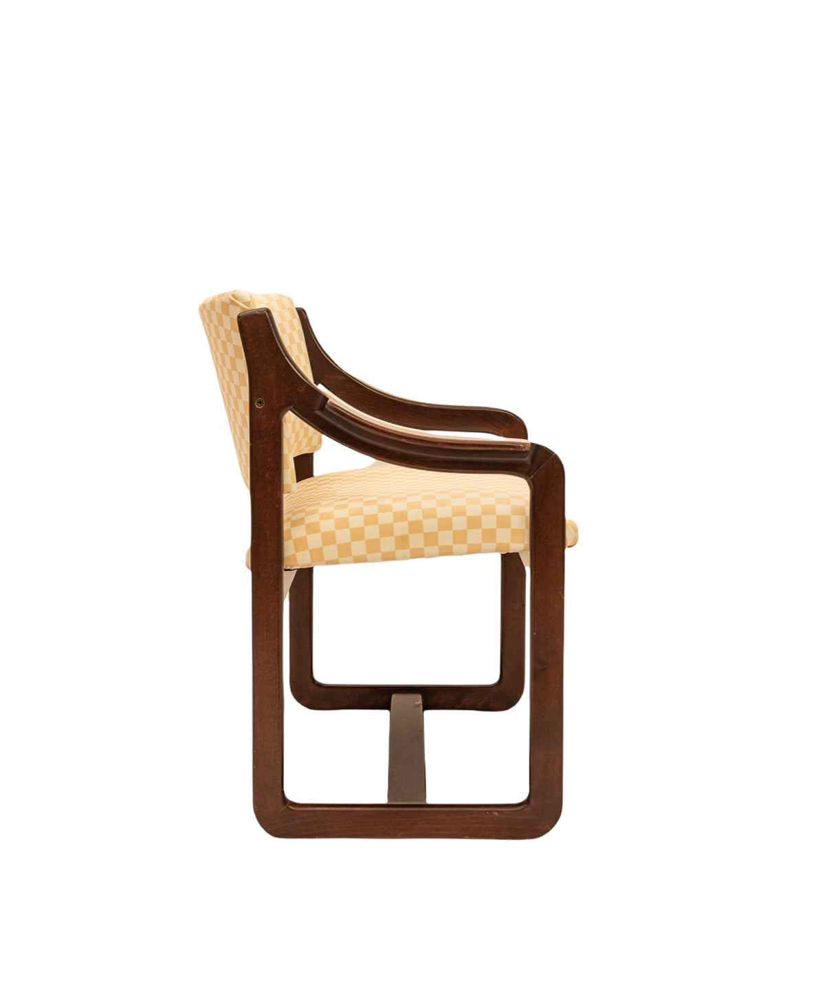 70's Vanille Damero Chair