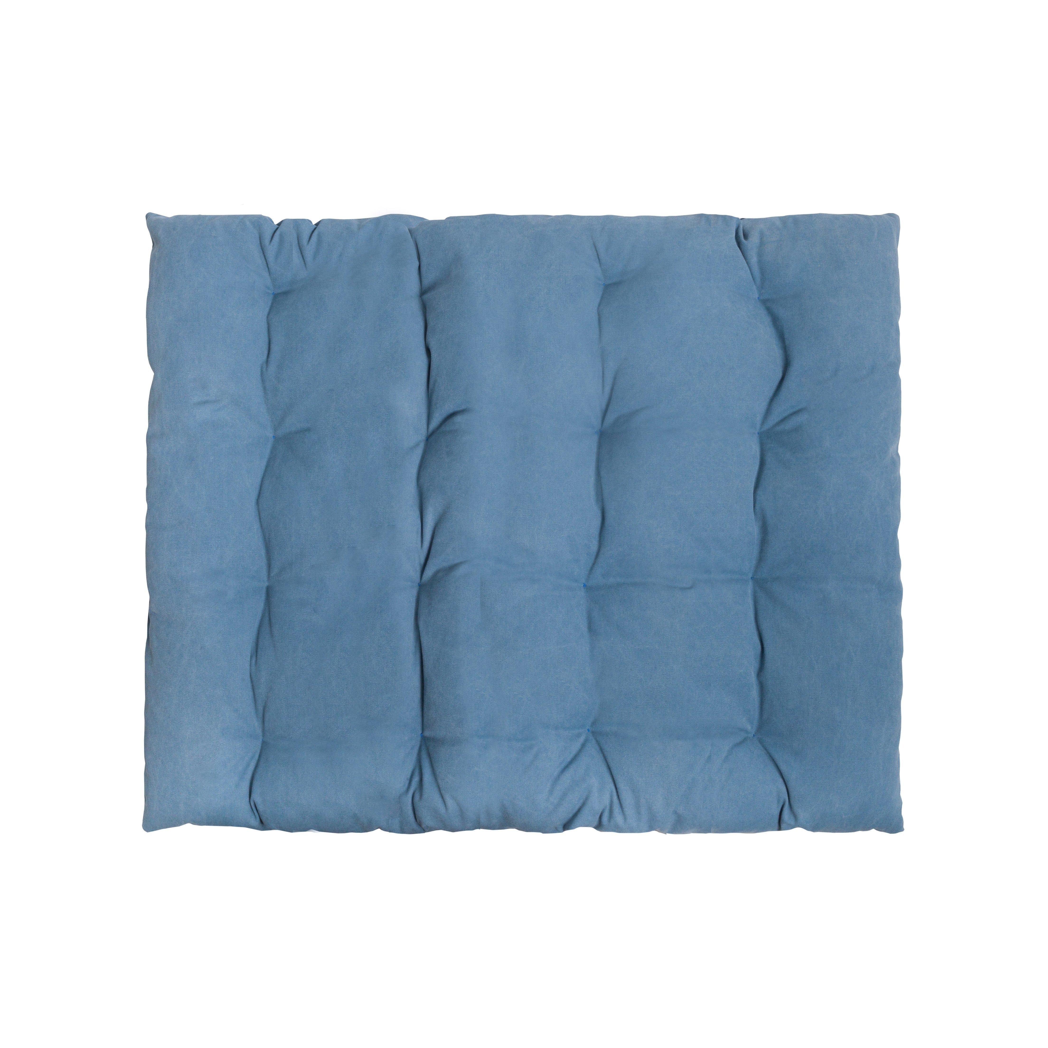 Matelas futon de sol bleu