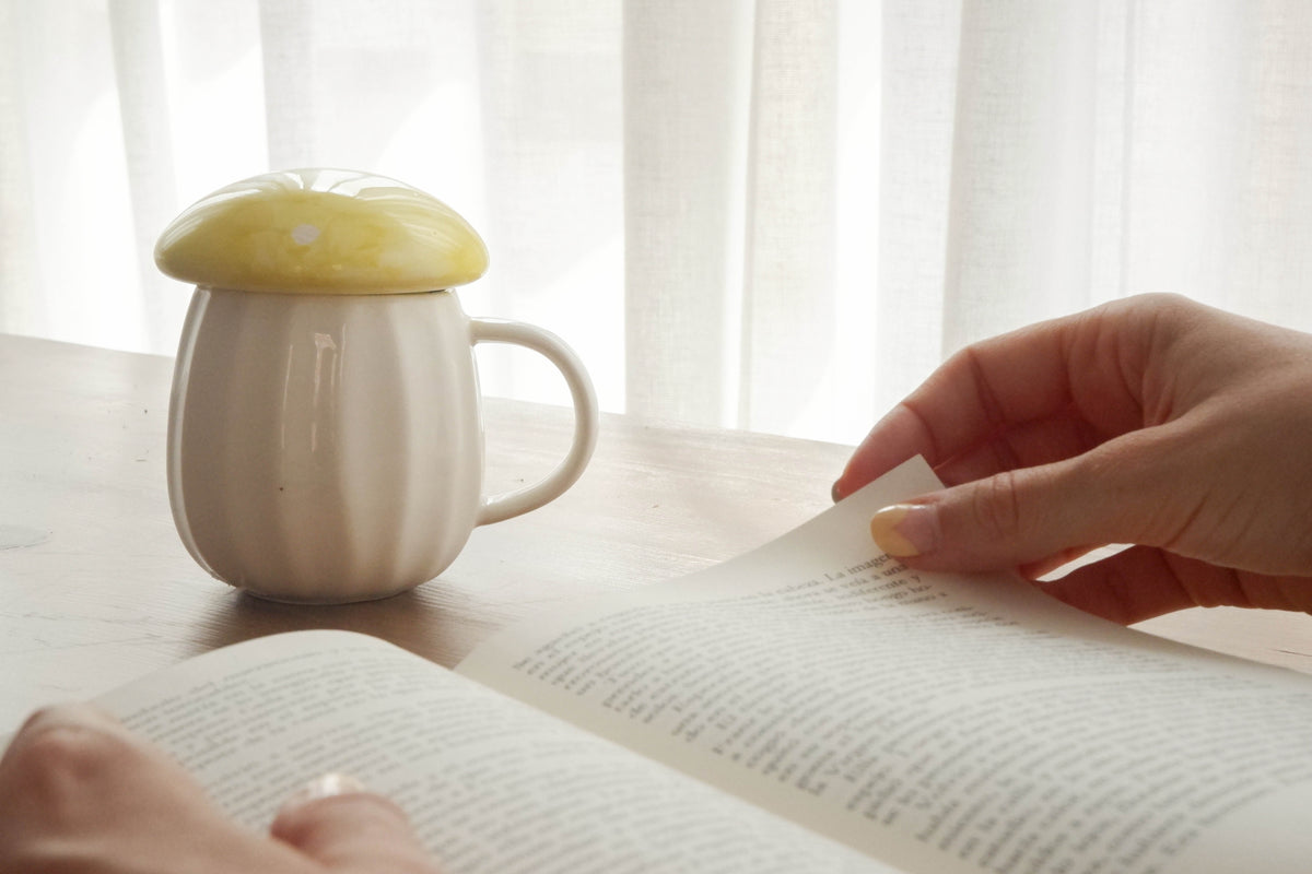 Mushroom Mug Yellow