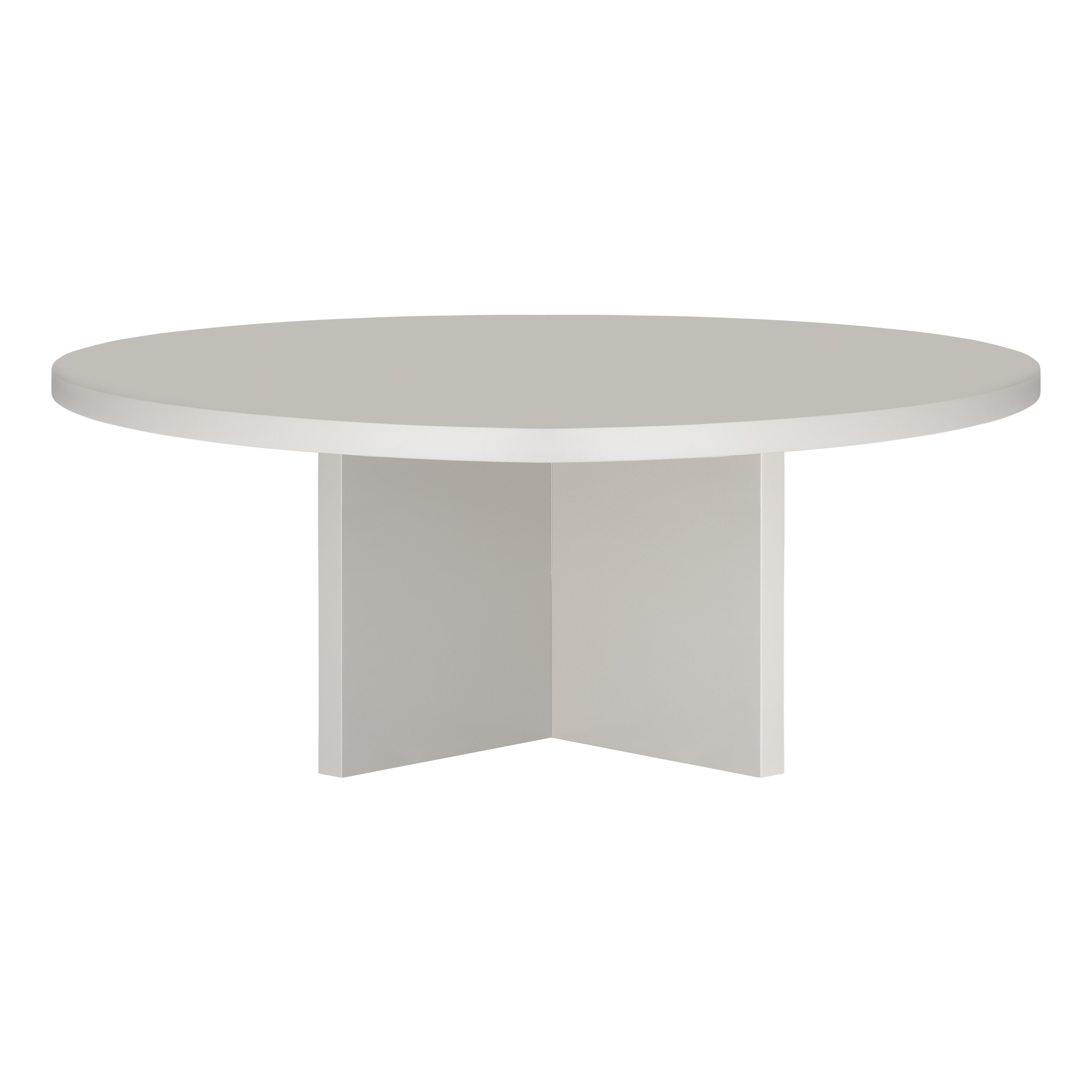 Round lower table Pause Taupe