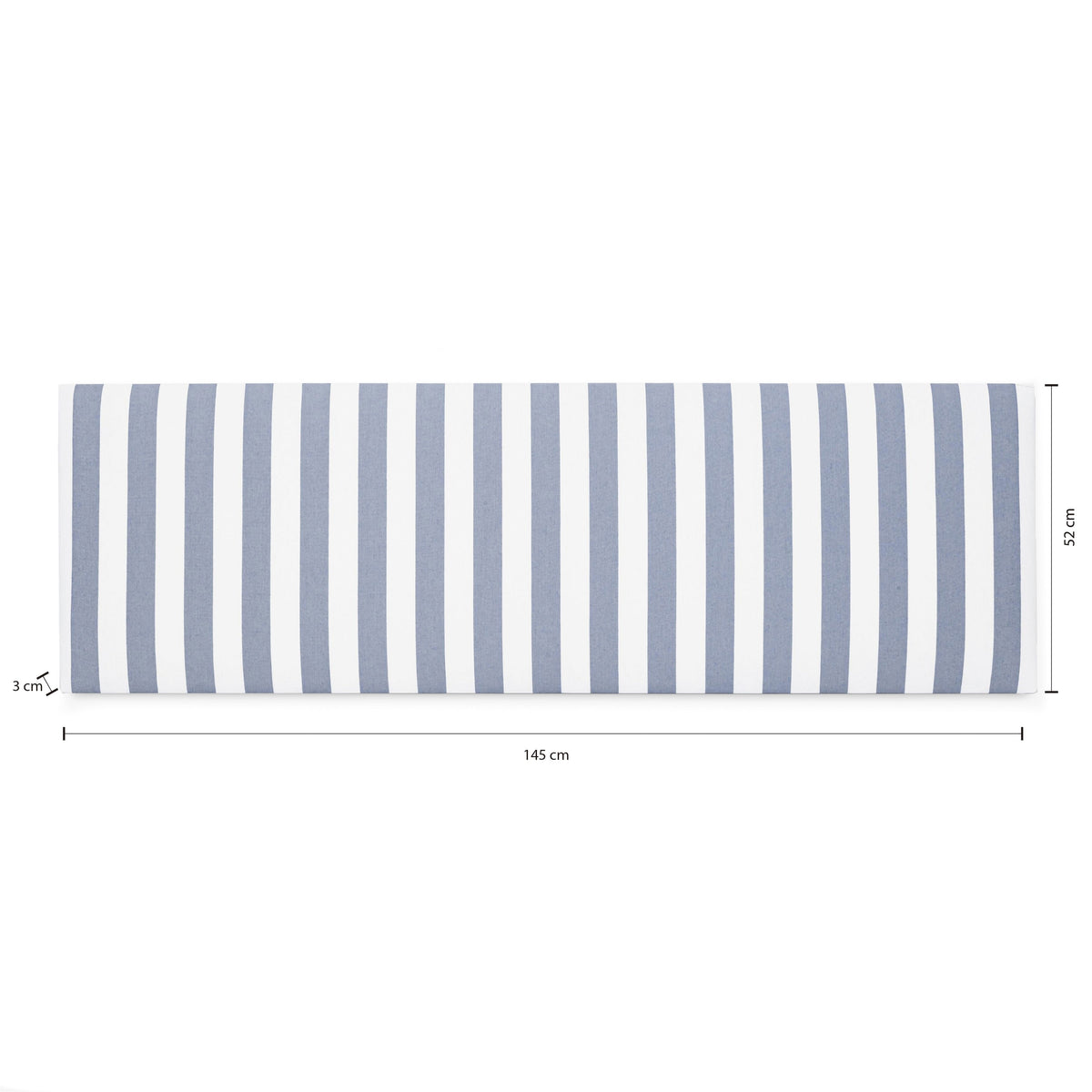 Cabecero Billie 135 Stripes Azul