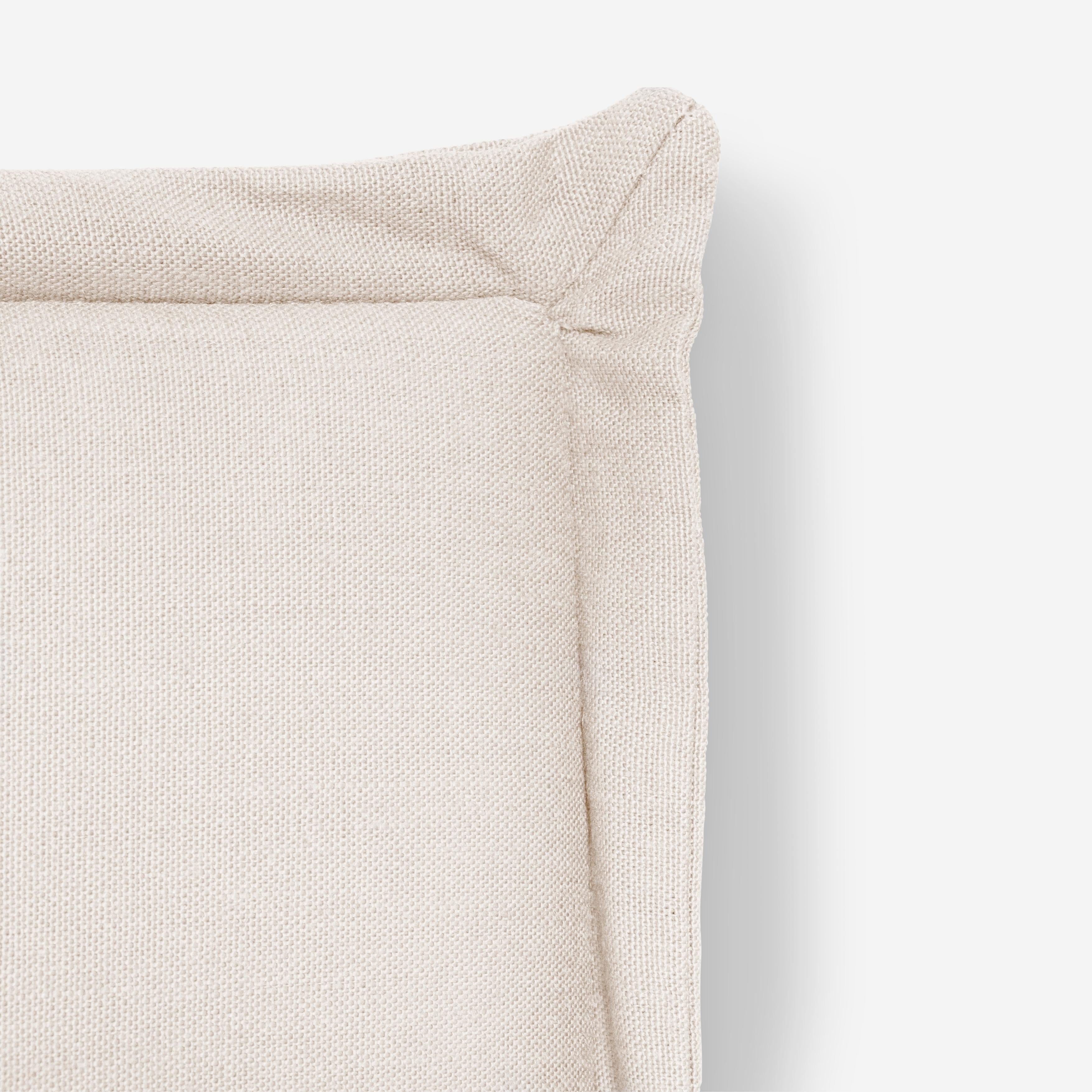 Linen upholstered head 150 natural Edmond