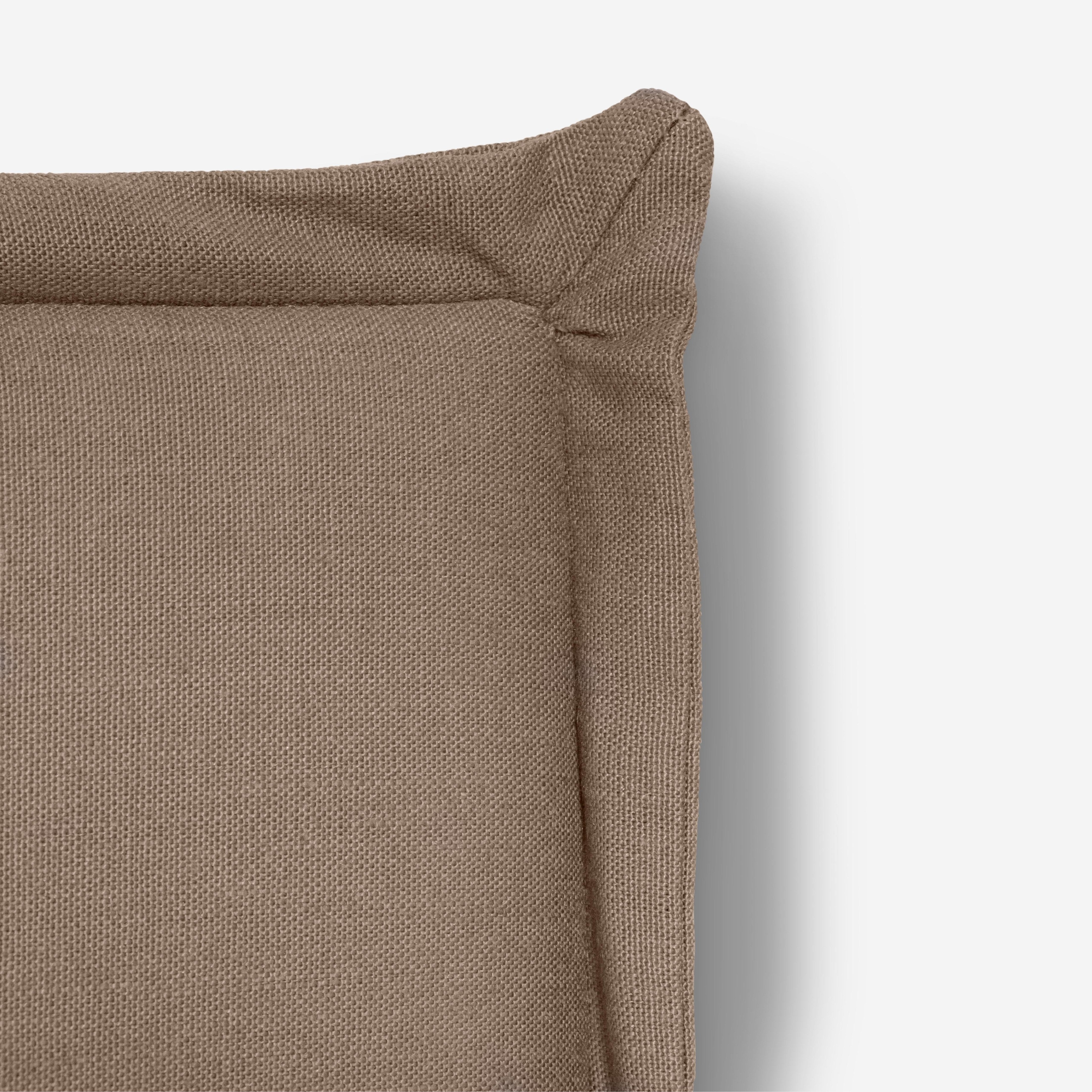 Cabecero tapizado lino 150 Edmond Marron