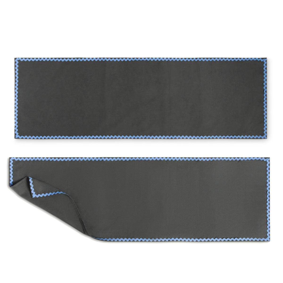Set 2 Caminos de mesa Wavy Gris