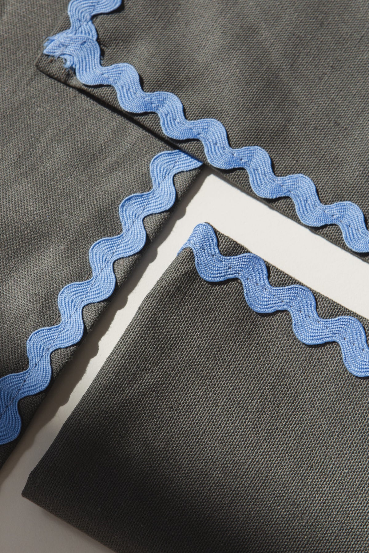 Set 4 servilletas Wavy Gris