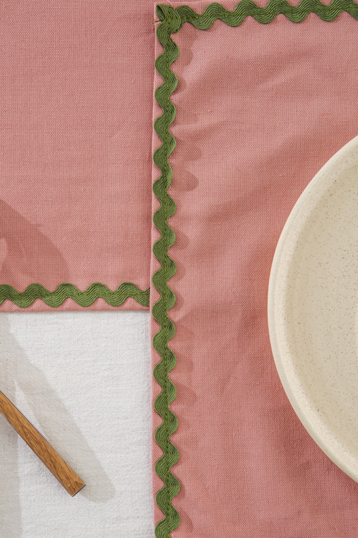 Set 2 Caminos de mesa Wavy Pink