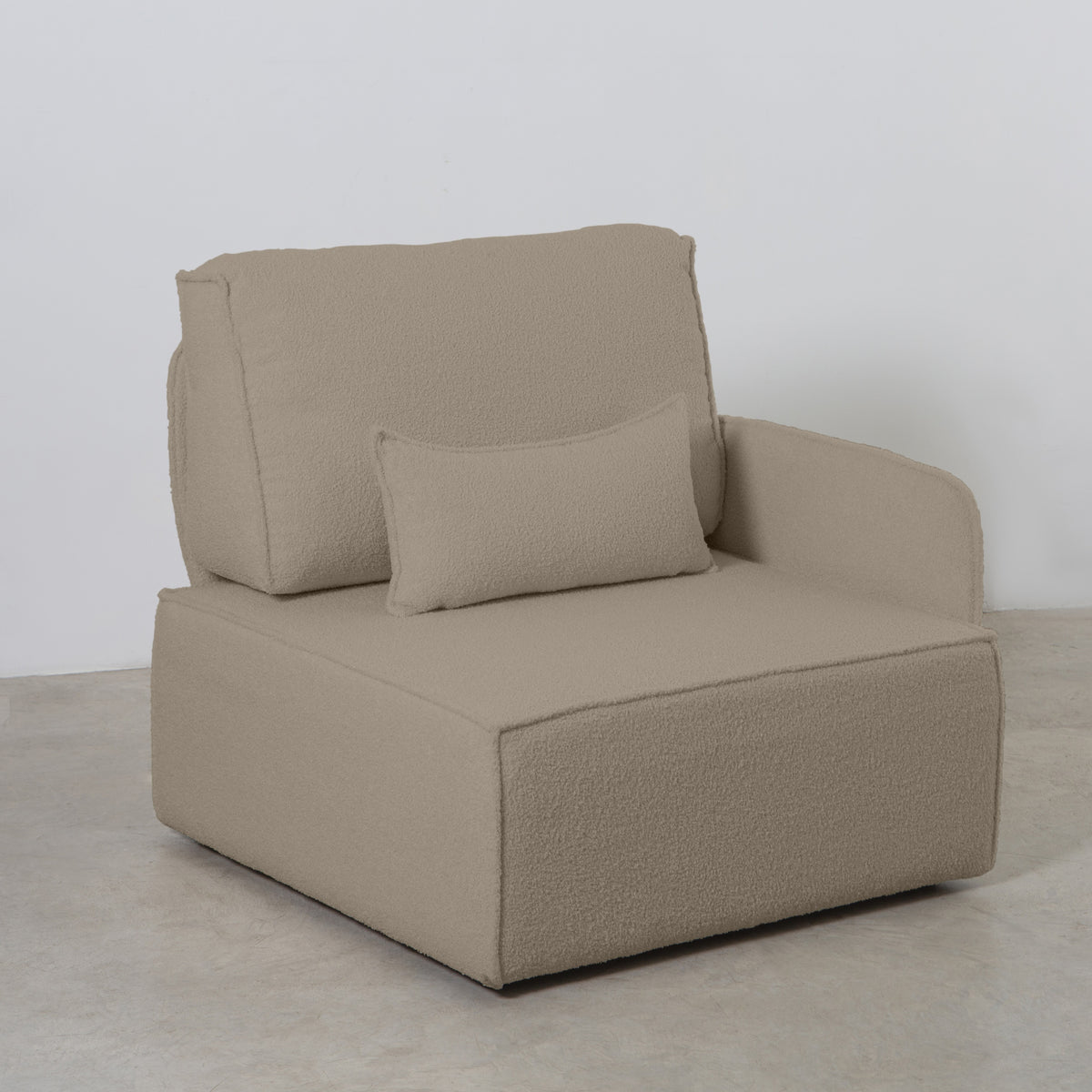 Sofa Modular Lea 3 plazas Chaiselongue Stone