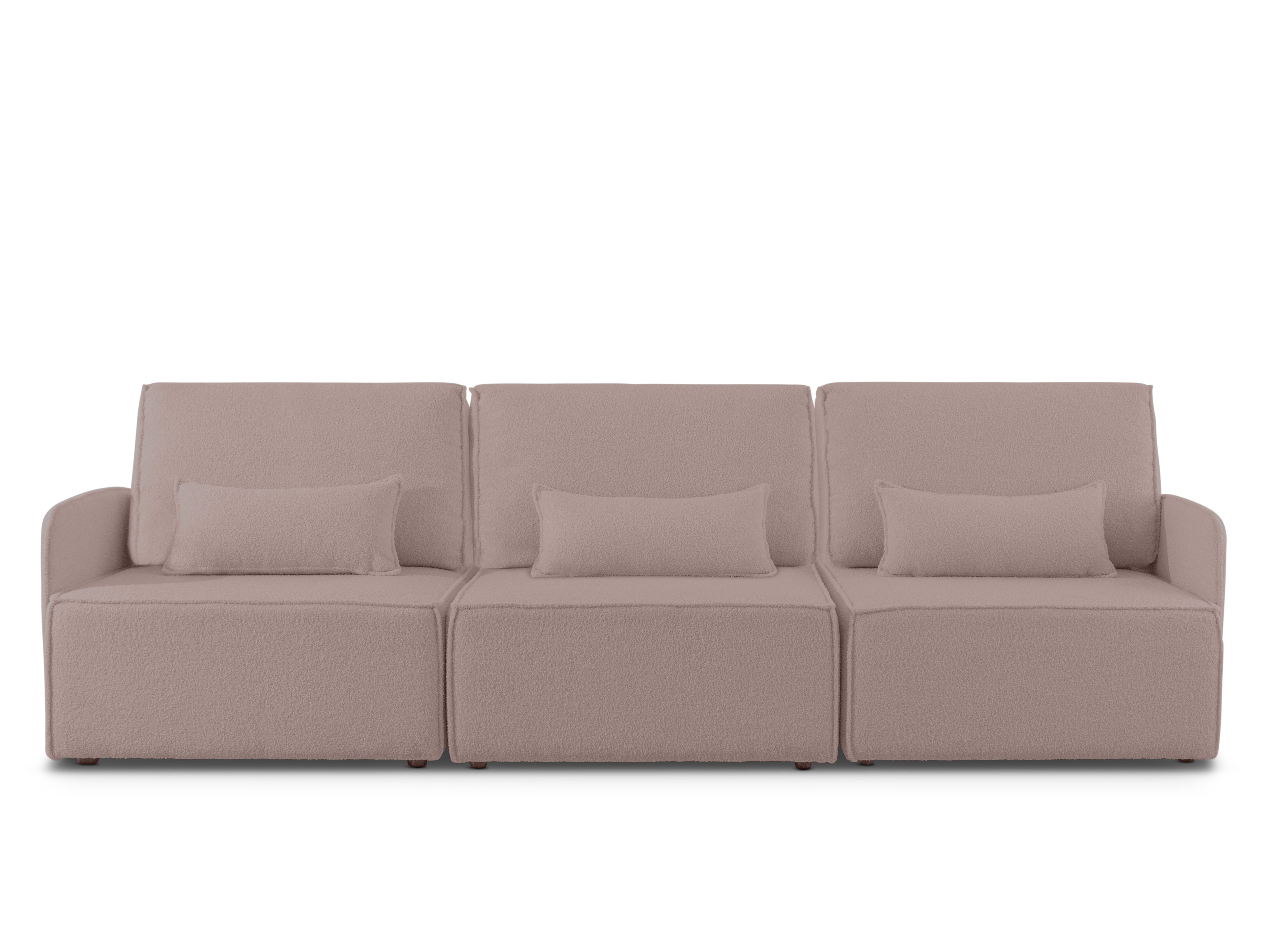 Sofa Modular Lea 3 plazas Chaiselongue Soft Pink