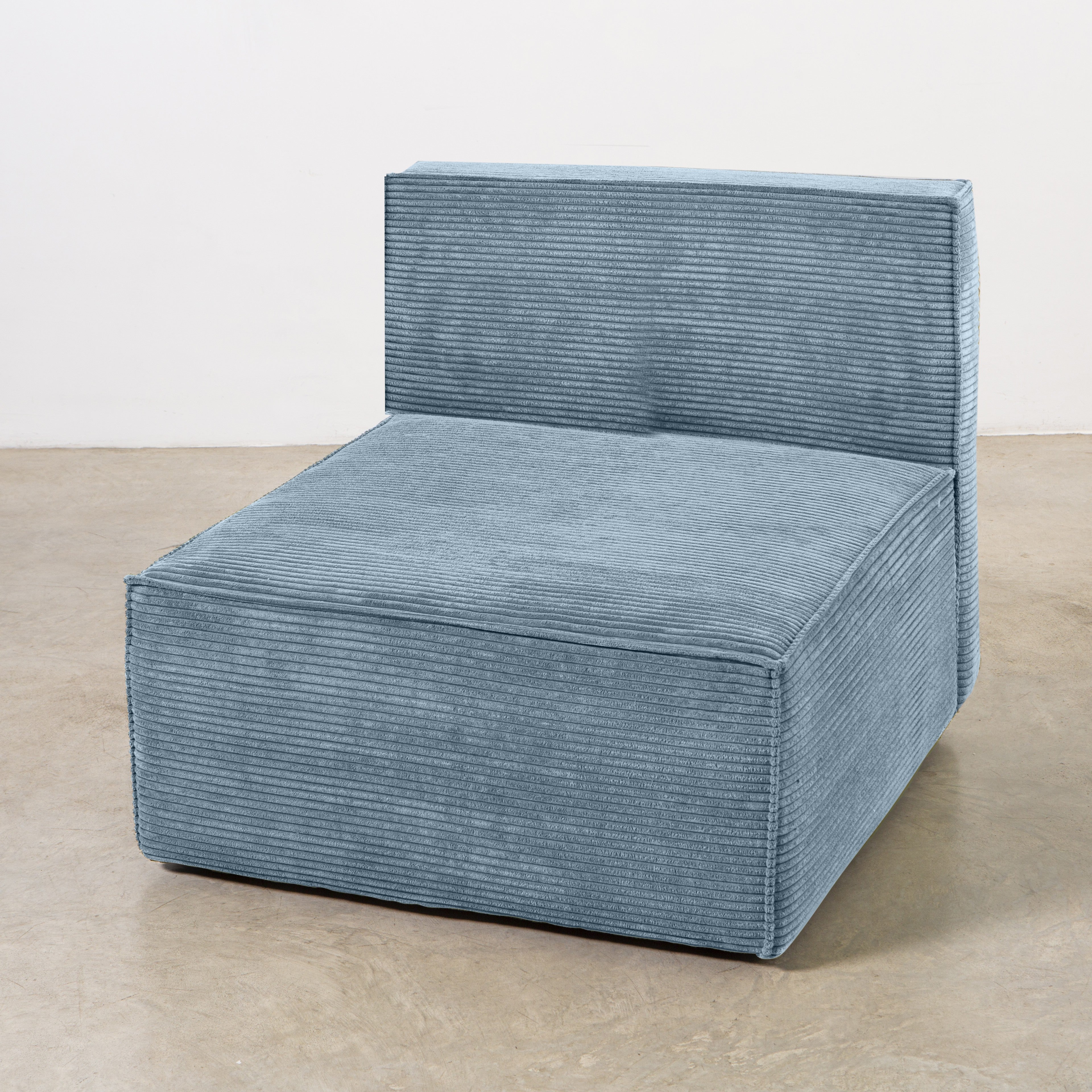 Sofa Harper 4 plazas Chaiselongue Azul
