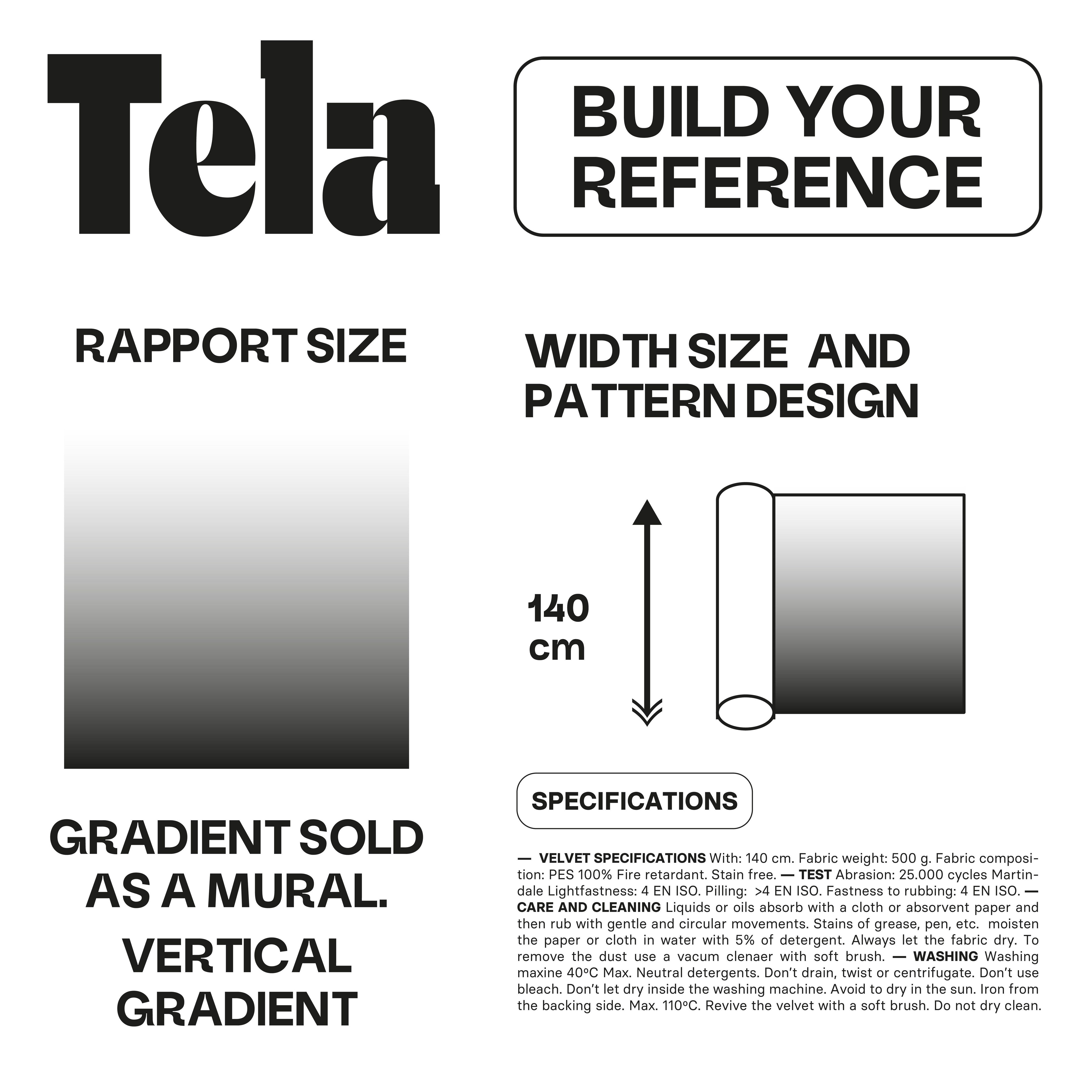 Tela velvet Gradient 001