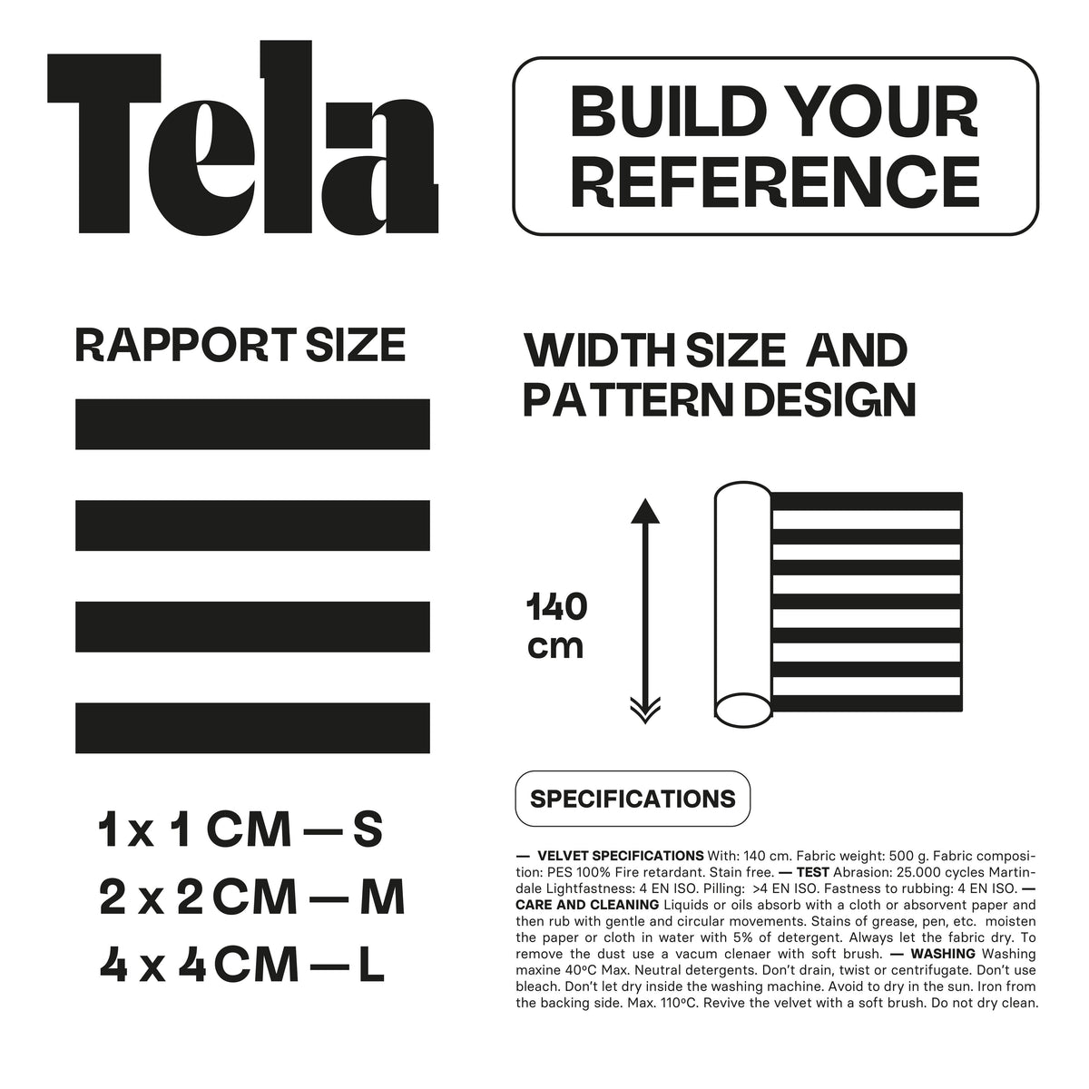 Tela velvet Stripes 003