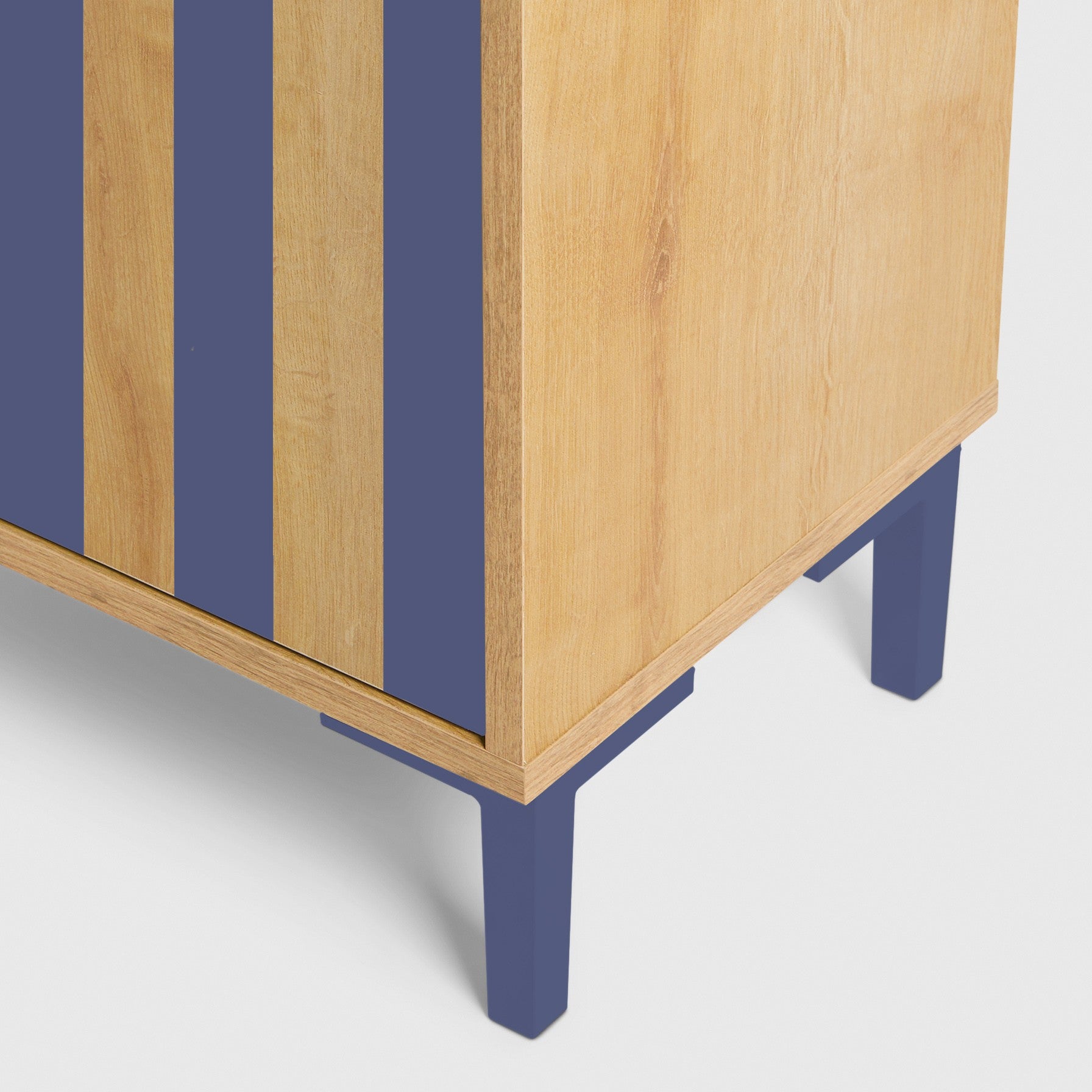Mesita William Kids Roble Pruss Stripes
