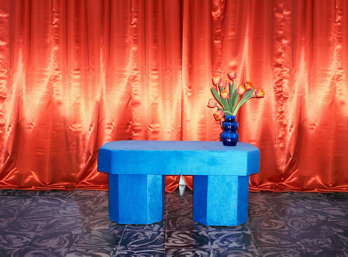 Viva Bench Light Blue