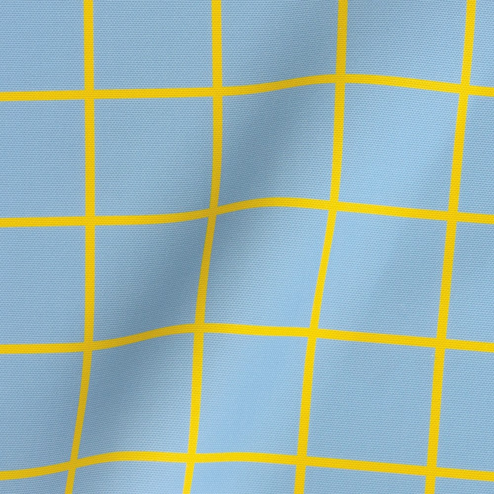 Tela outdoor Grid Blue