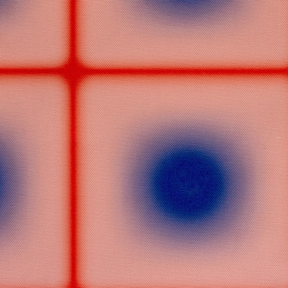 Tela outdoor Lunar Grid Blue Red