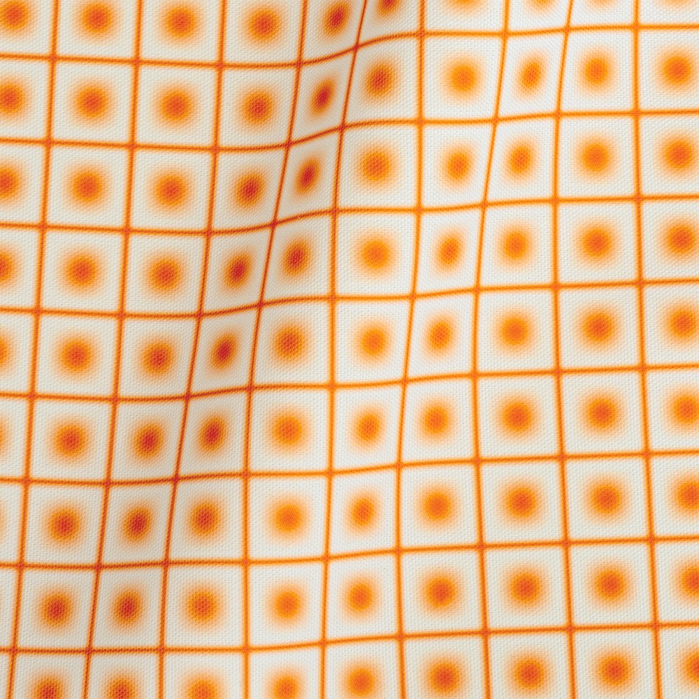 Tela outdoor Lunar Grid Orange