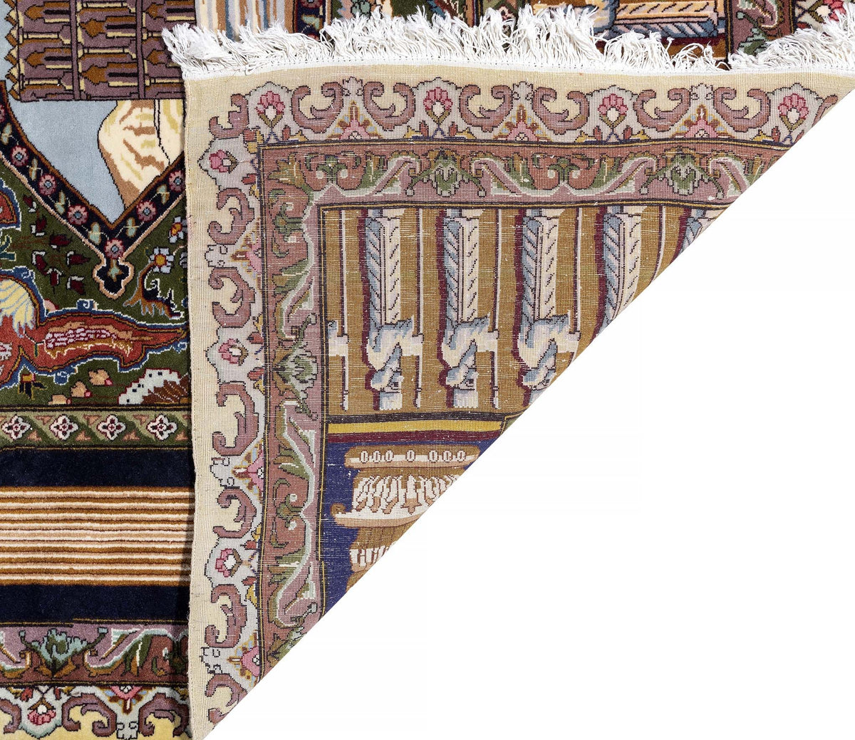 Alfombra Persa Tabriz 60 Raj Dessin Figure