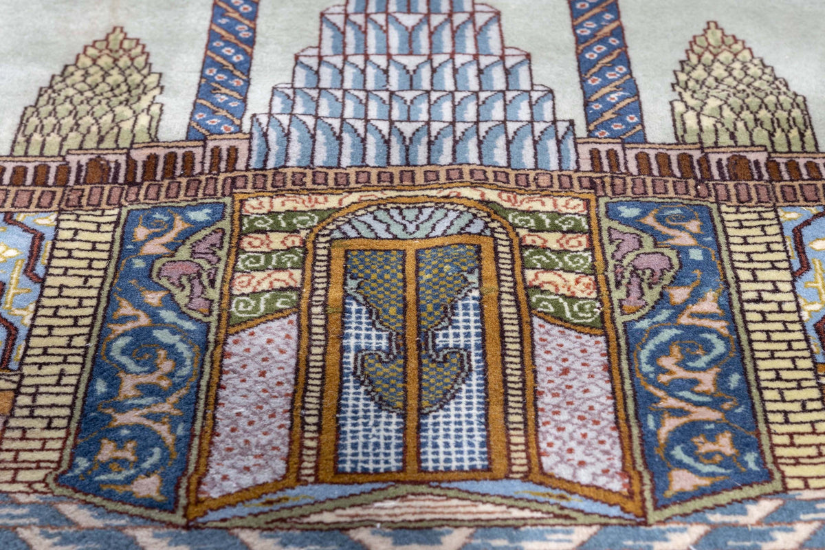 Alfombra Persa Tabriz 60 Raj Dessin Figure