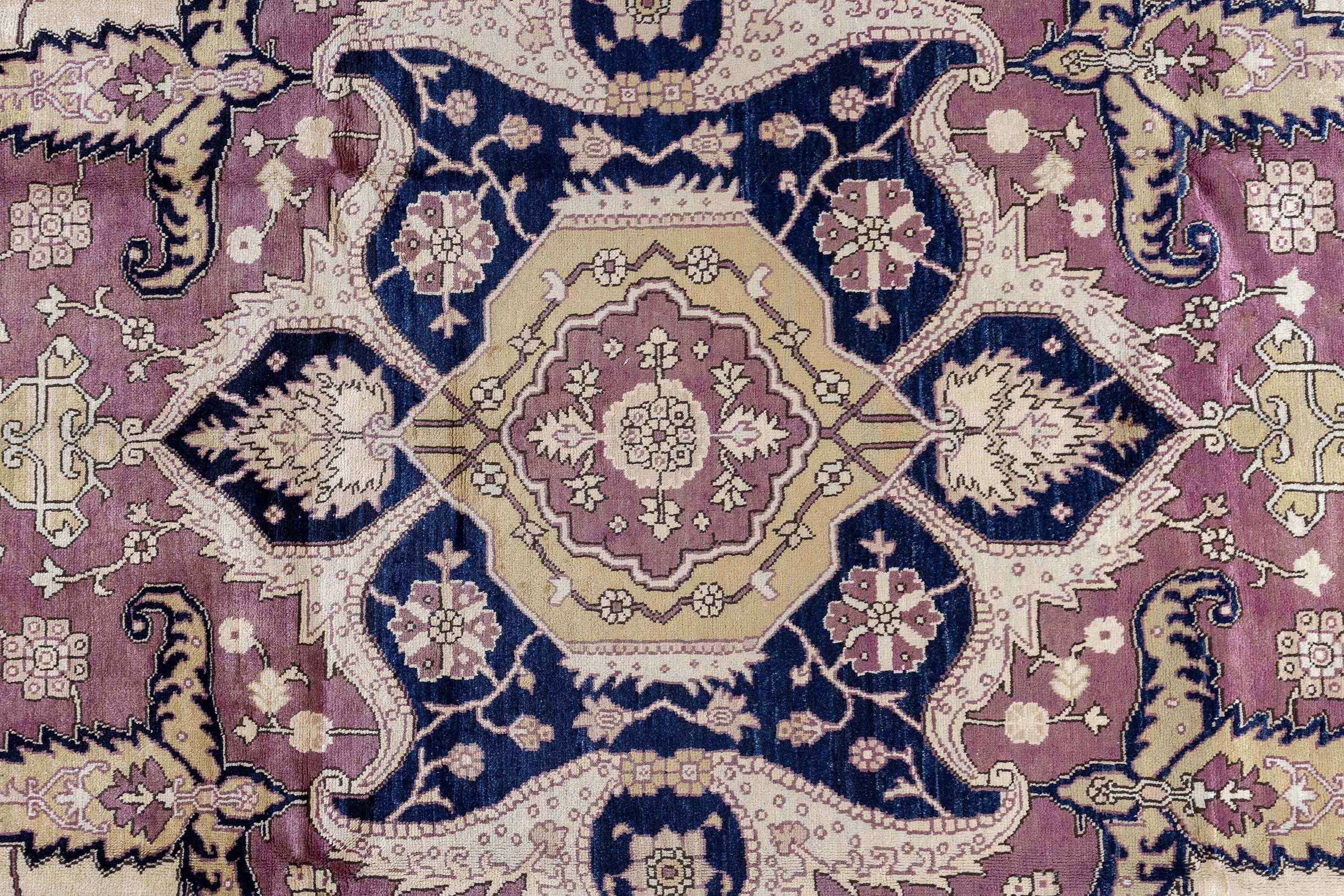 Alfombra Agra Lana Algodón