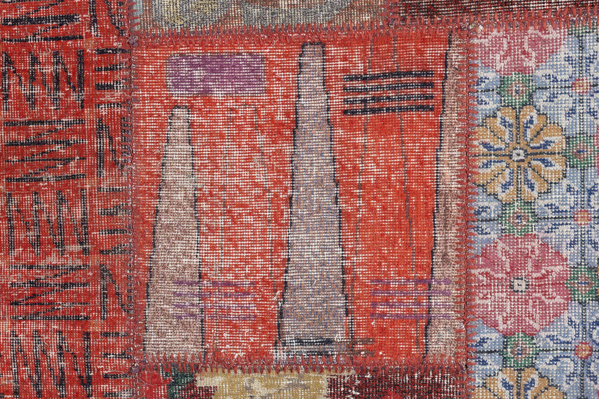Alfombra Patchwork Lana Turquia Antigua