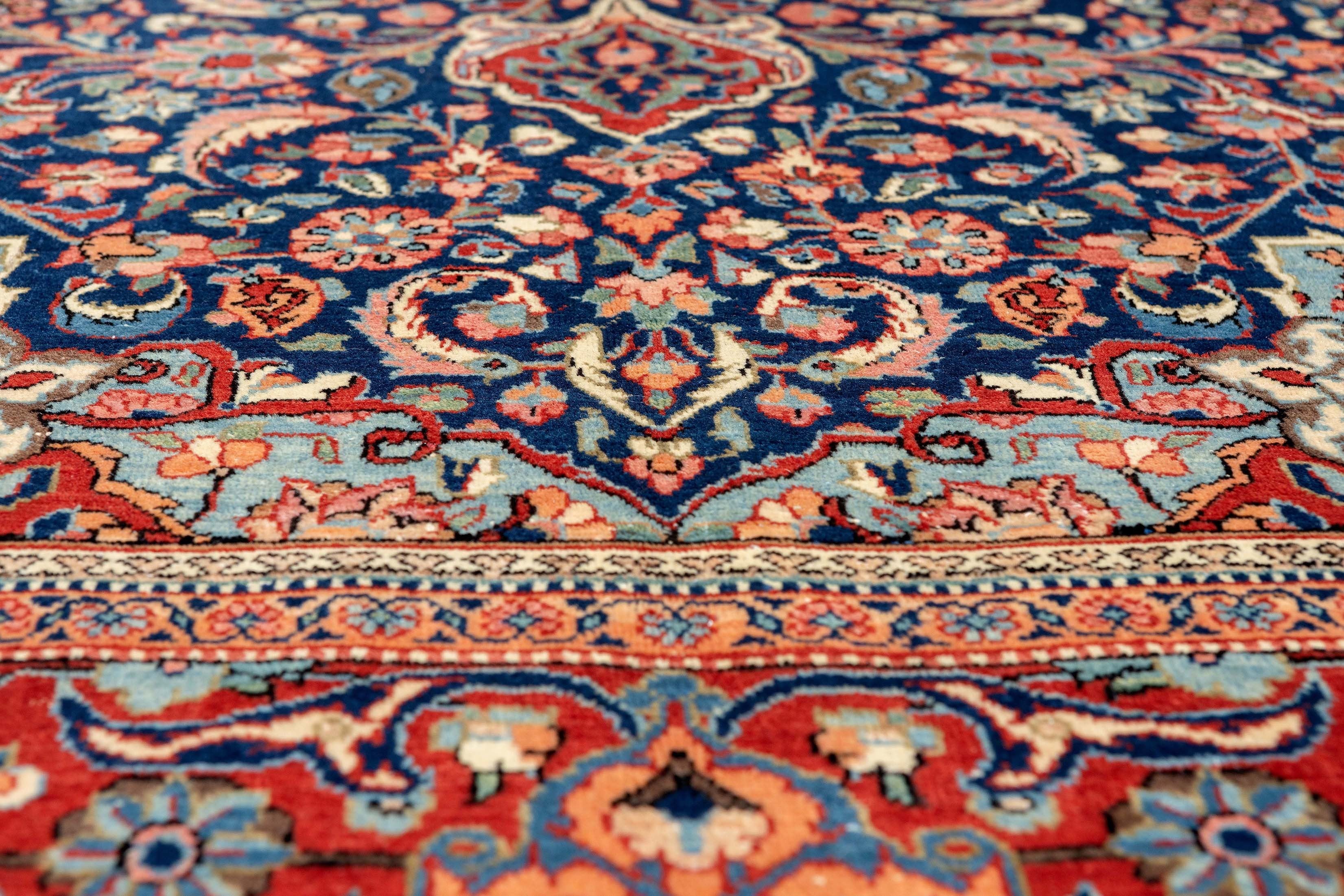 Alfombra Kashan Antic