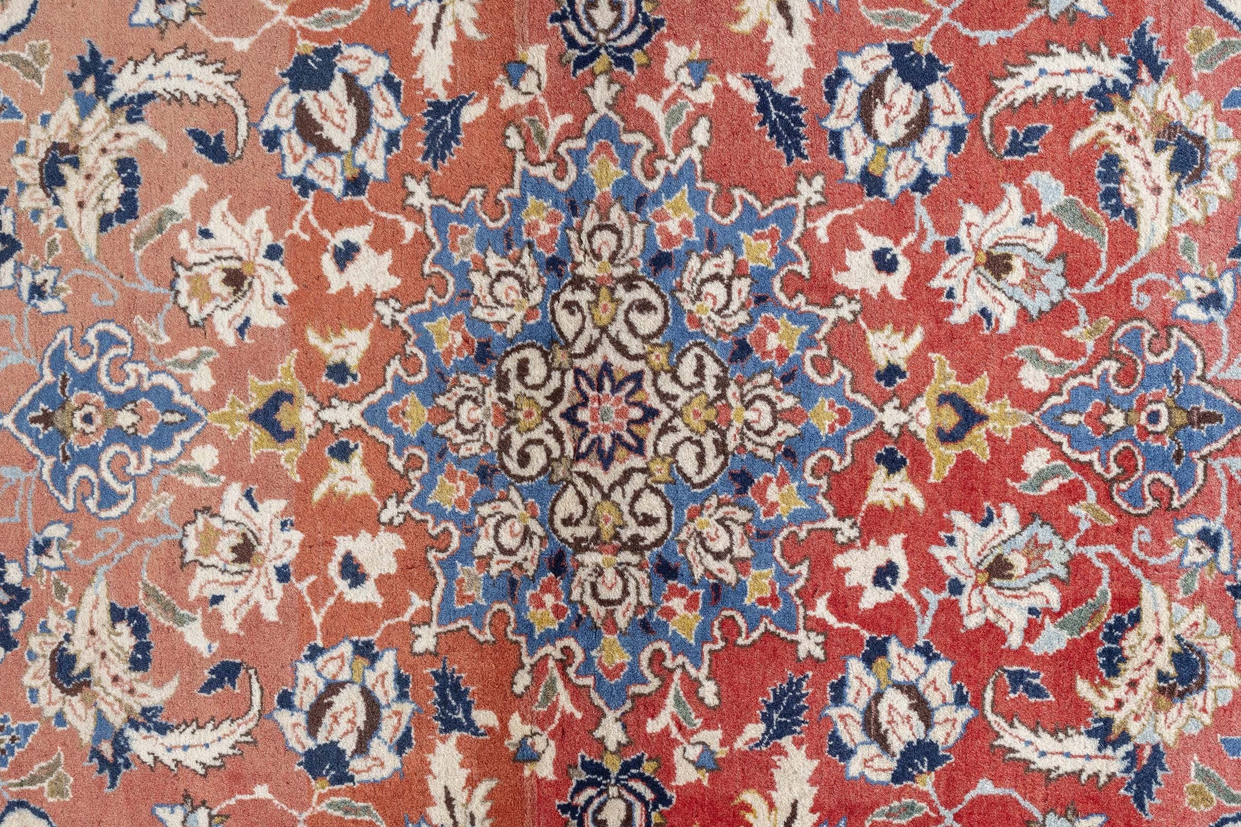Alfombra Isfahan Lana y Algodón.