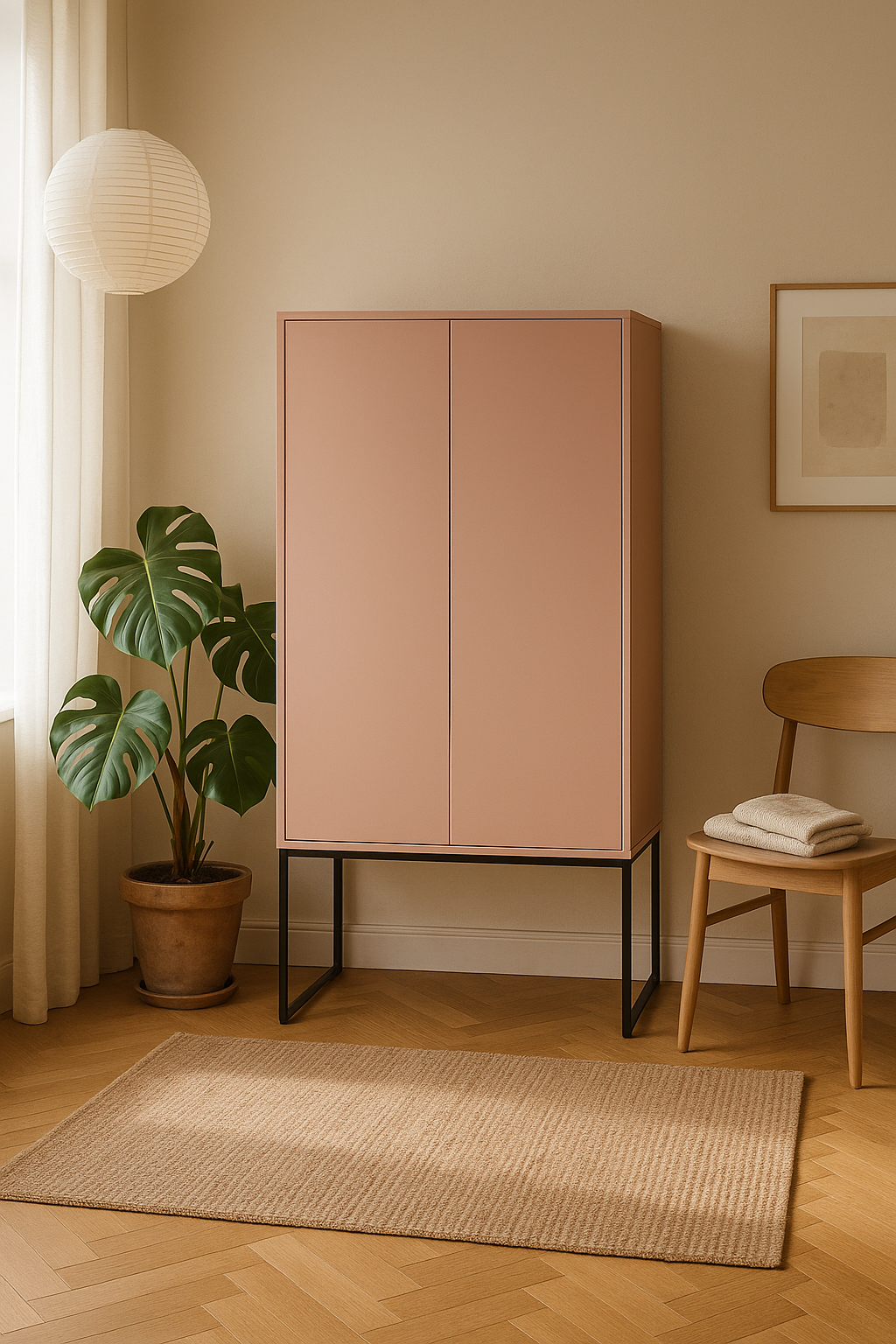 Lenon Pink Sideboard