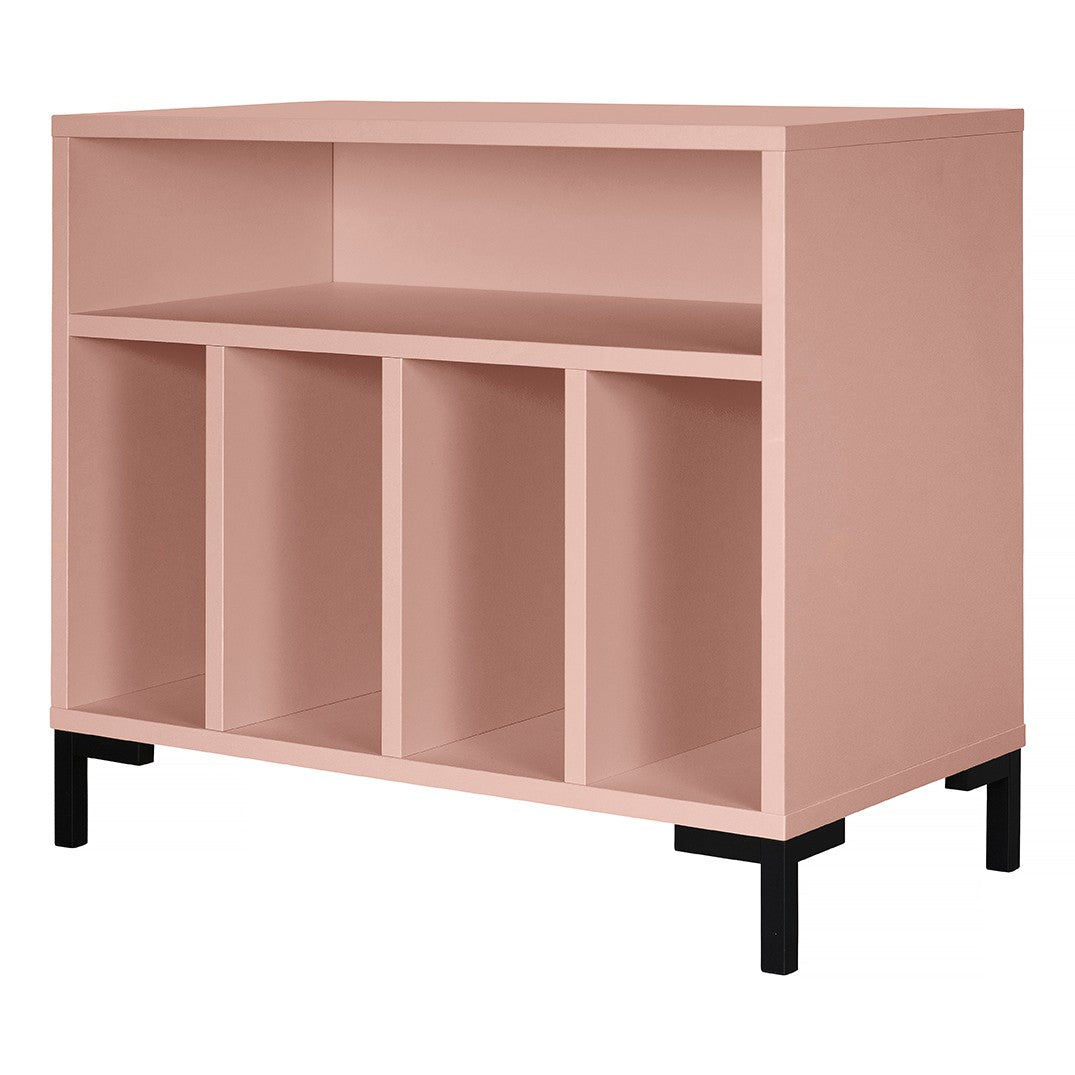 Mueble para Vinilos Rosa