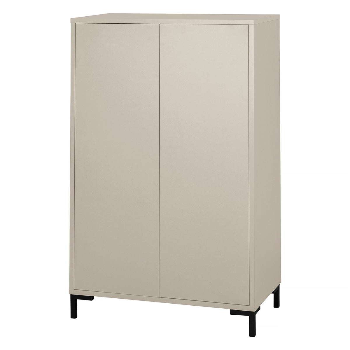 Taupe organizer cabinet