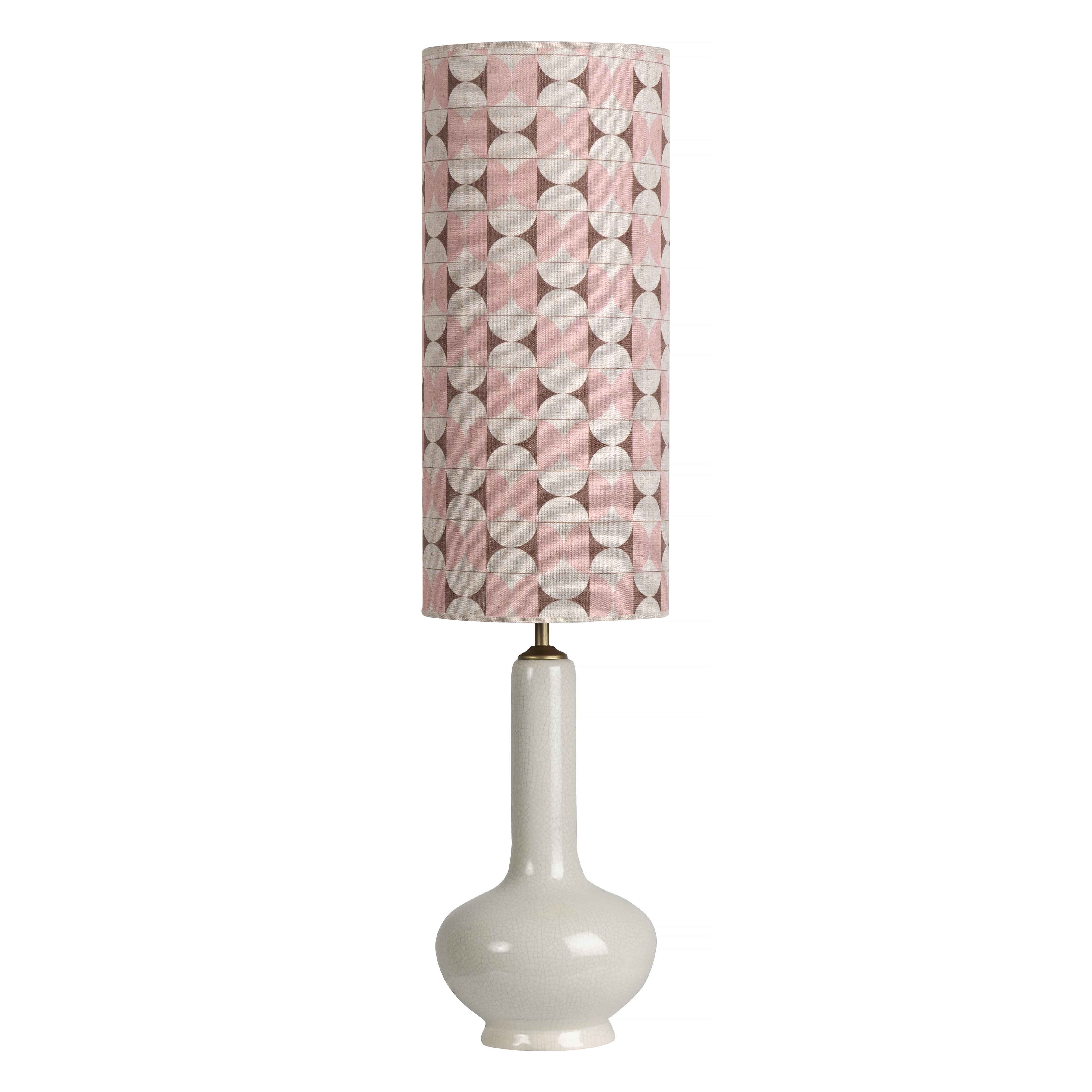 Lámpara de Mesa Alta Beige Funky