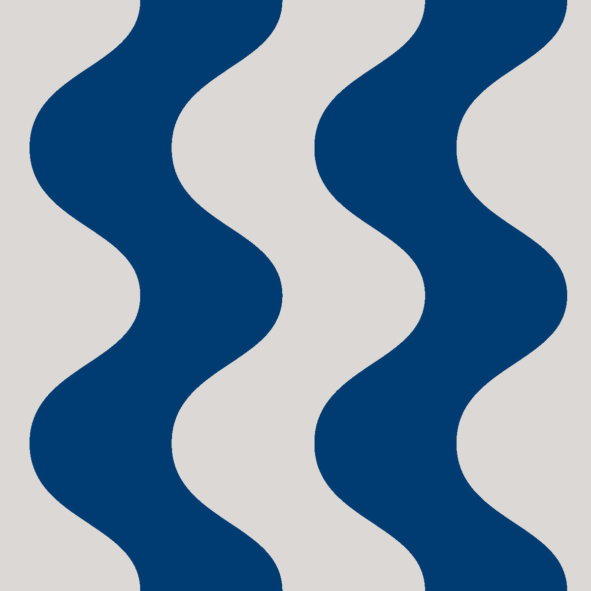 Tela Outdoor Wavy Blanco Azul