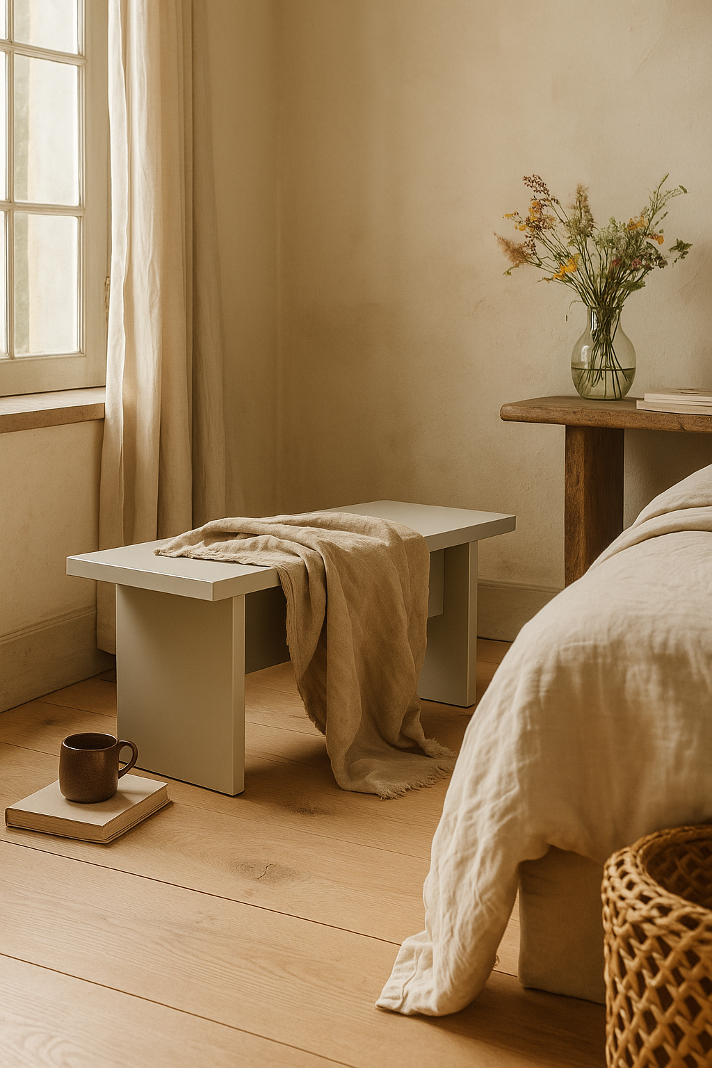 Banco Thea Taupe 120