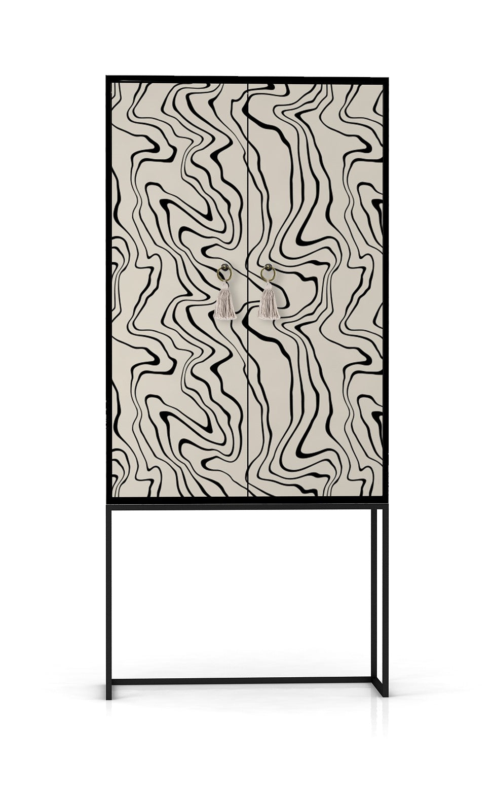 Alva Wardrobe (Wood Marble Texture)