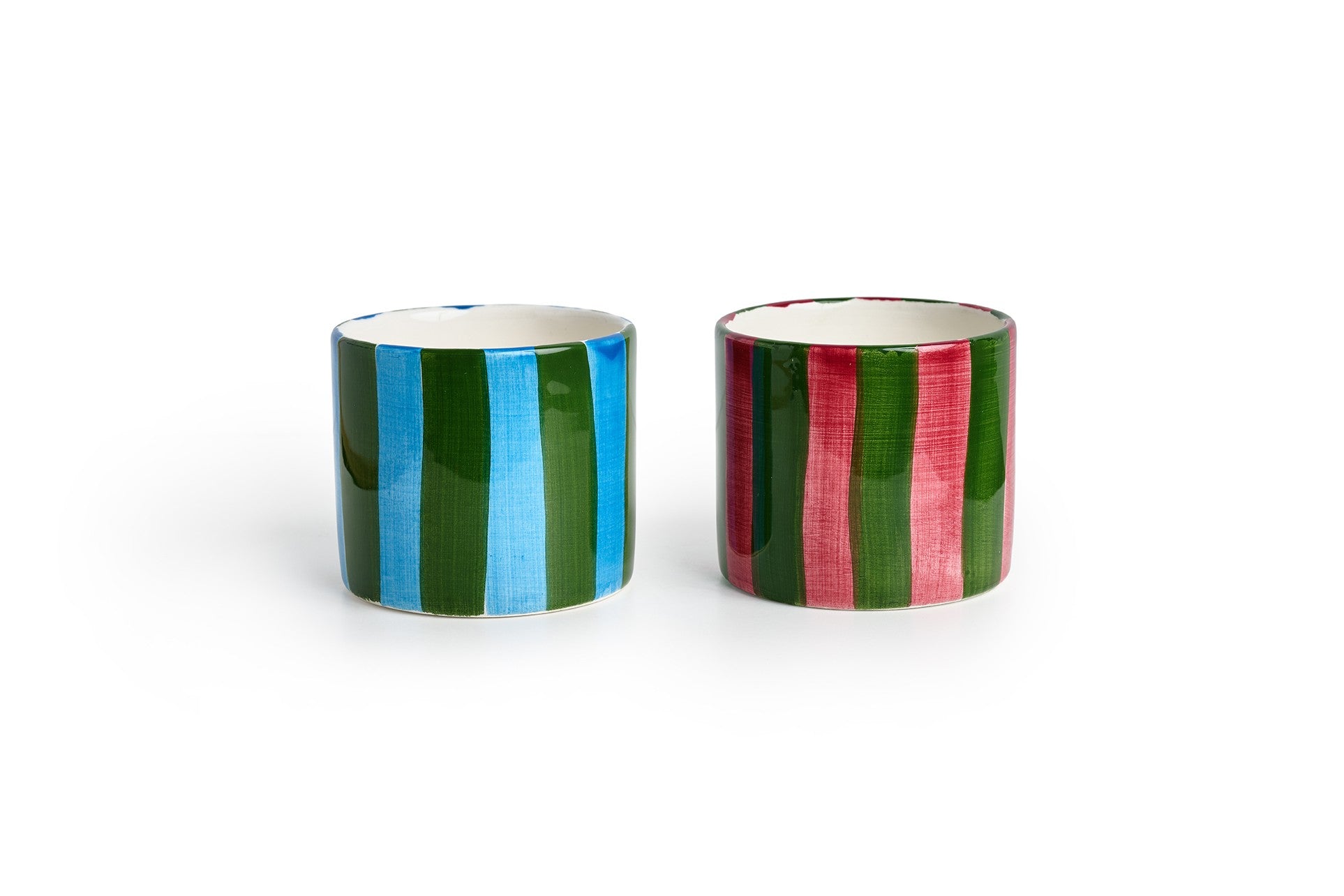 Set mugs stripes Wine