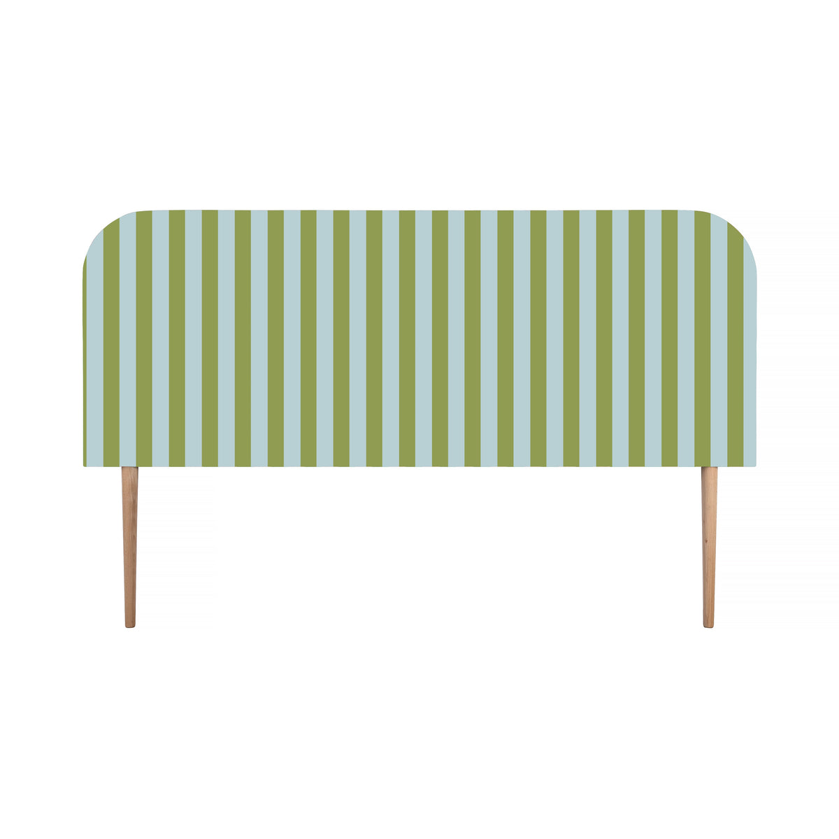 Cabecero Eddie Tapizado Terciopelo Cama 150cm Green-Water