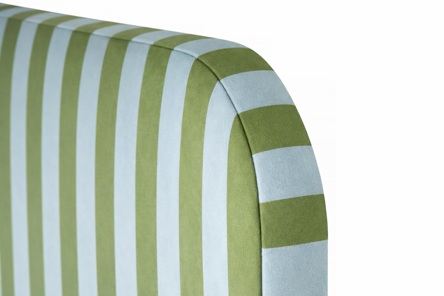 Cabecero Eddie Tapizado Terciopelo Cama 150cm Green-Water