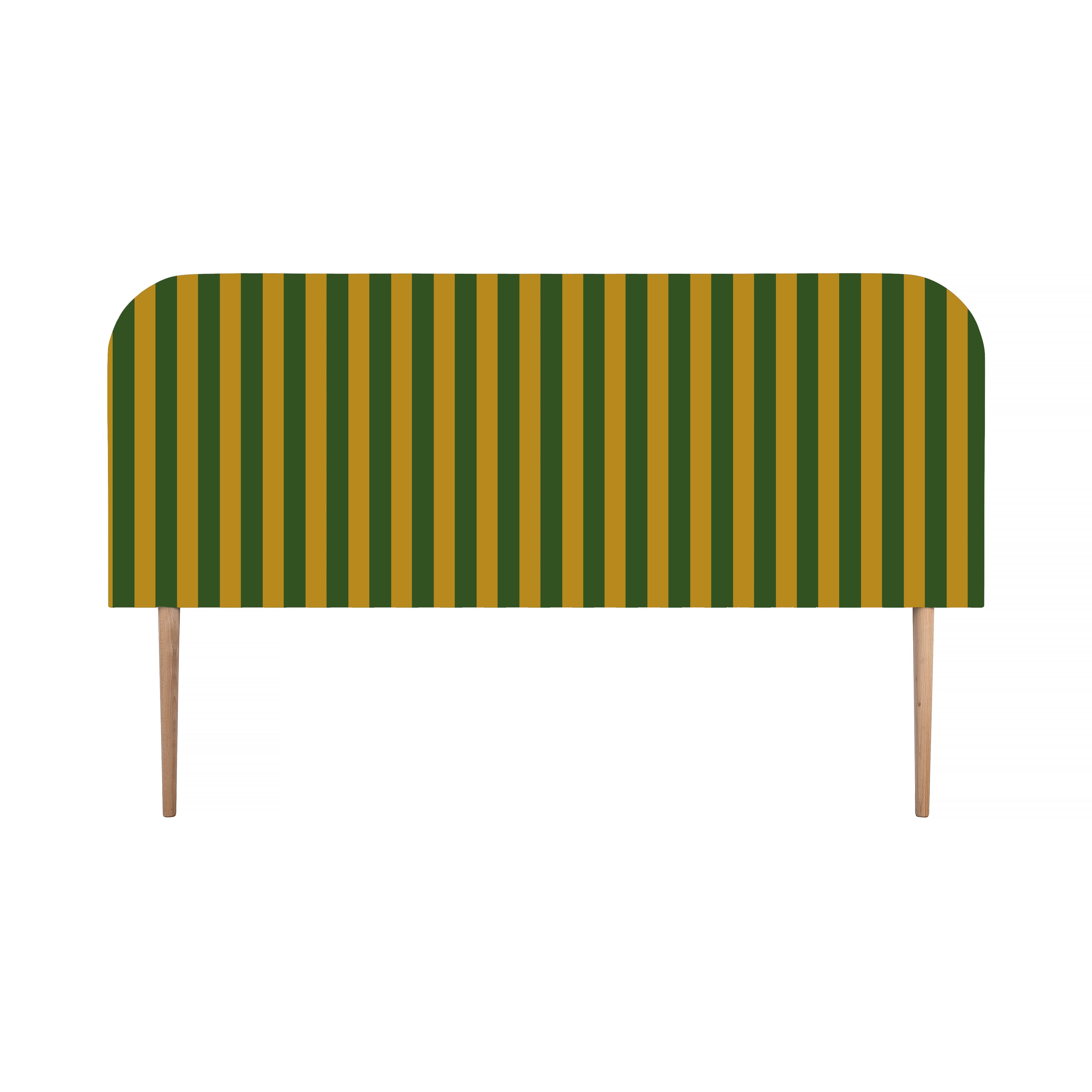 Cabecero Eddie Tapizado Terciopelo Cama 150cm Pine-Wood