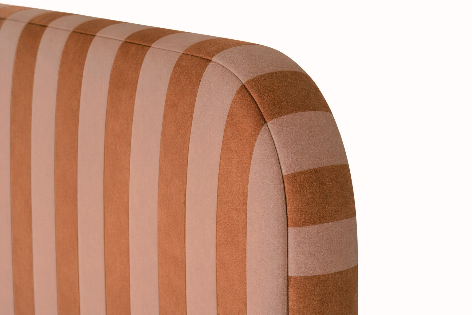 Cabecero Eddie Tapizado Terciopelo Cama 150cm Ginger-Mocha