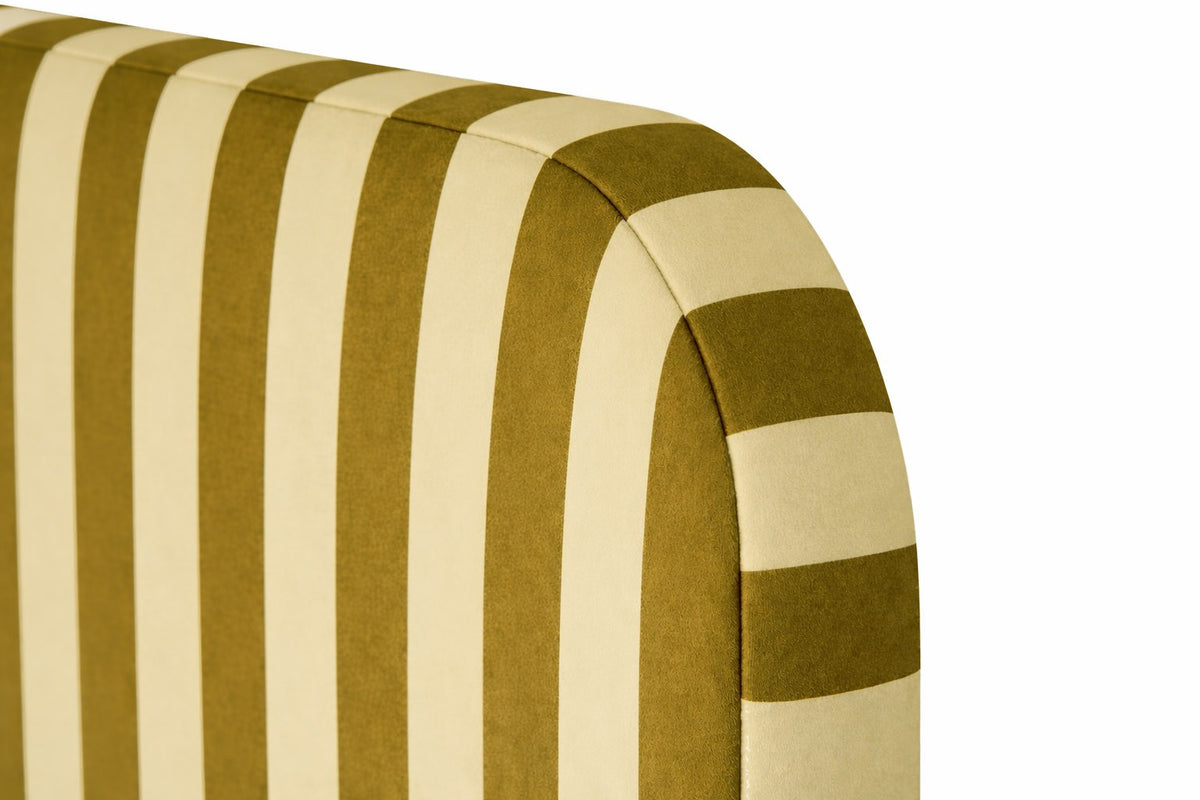 Cabecero Eddie Tapizado Terciopelo Cama 150cm Butter Toast