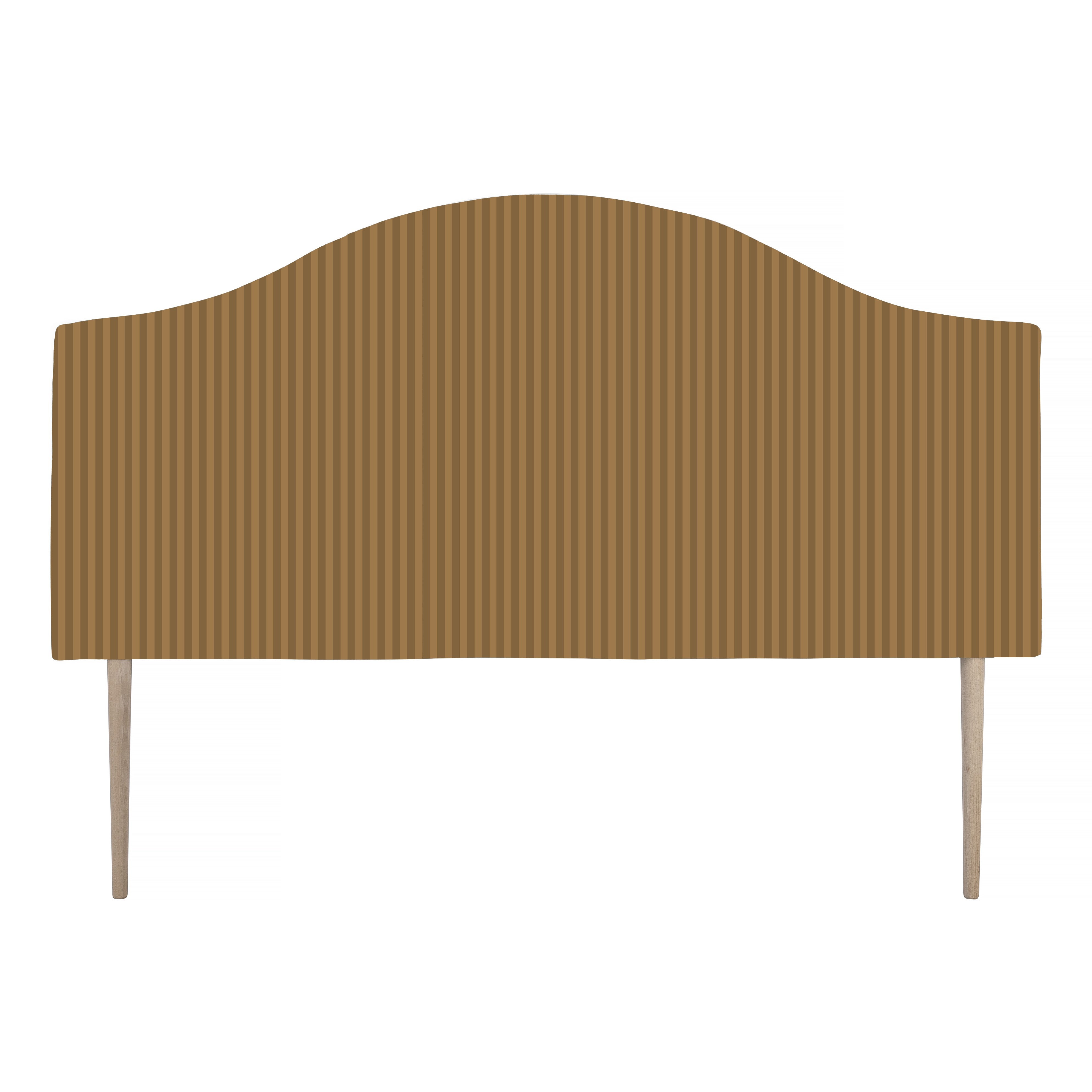Cabecero Suzanne Tapizado Terciopelo Cama 150cm Gold-Toffee