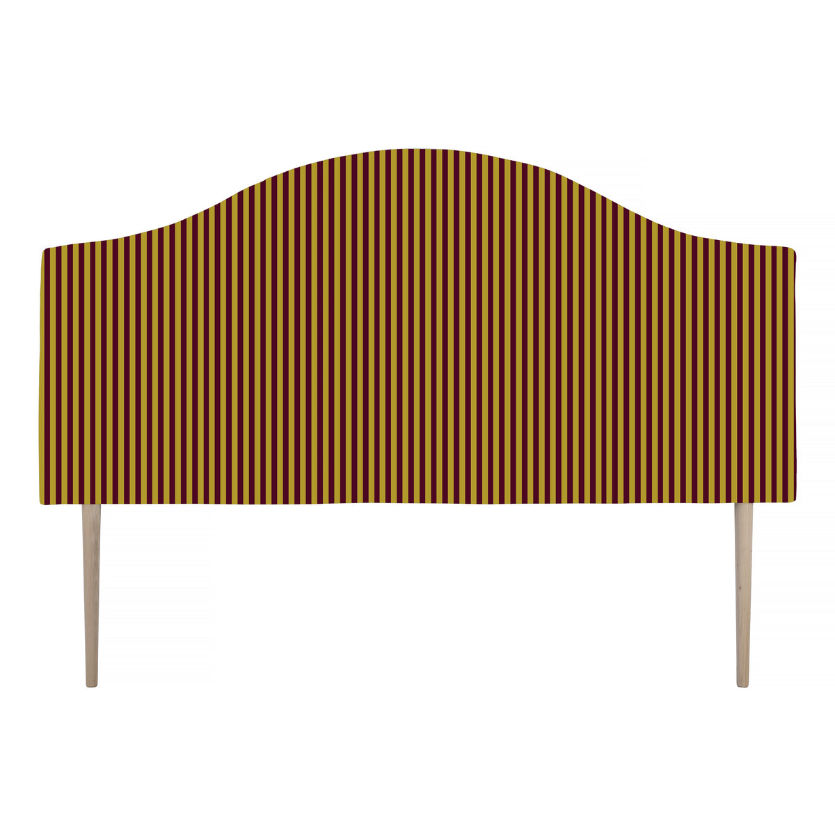 Cabecero Suzanne Tapizado Terciopelo Cama 150cm Safron-Wine
