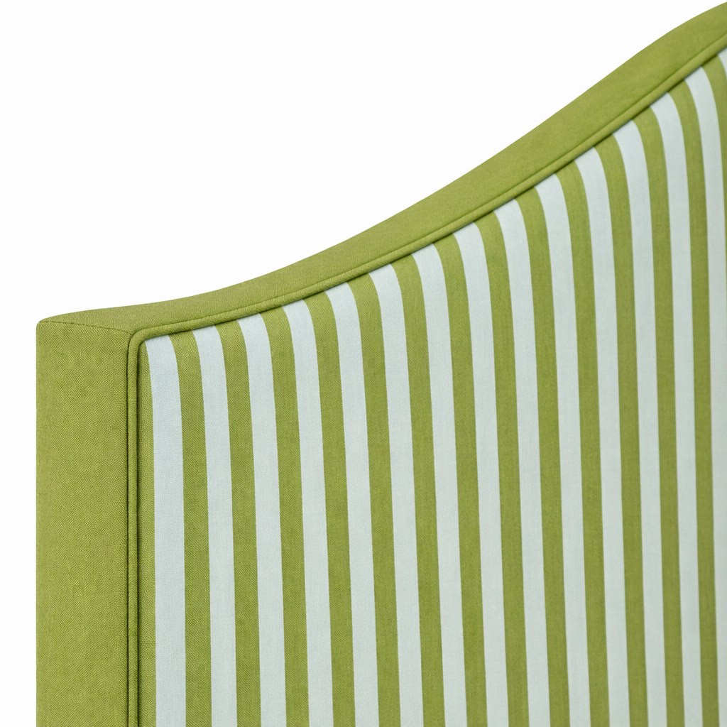 Cabecero Suzanne Tapizado Terciopelo Cama 150cm Green-Water