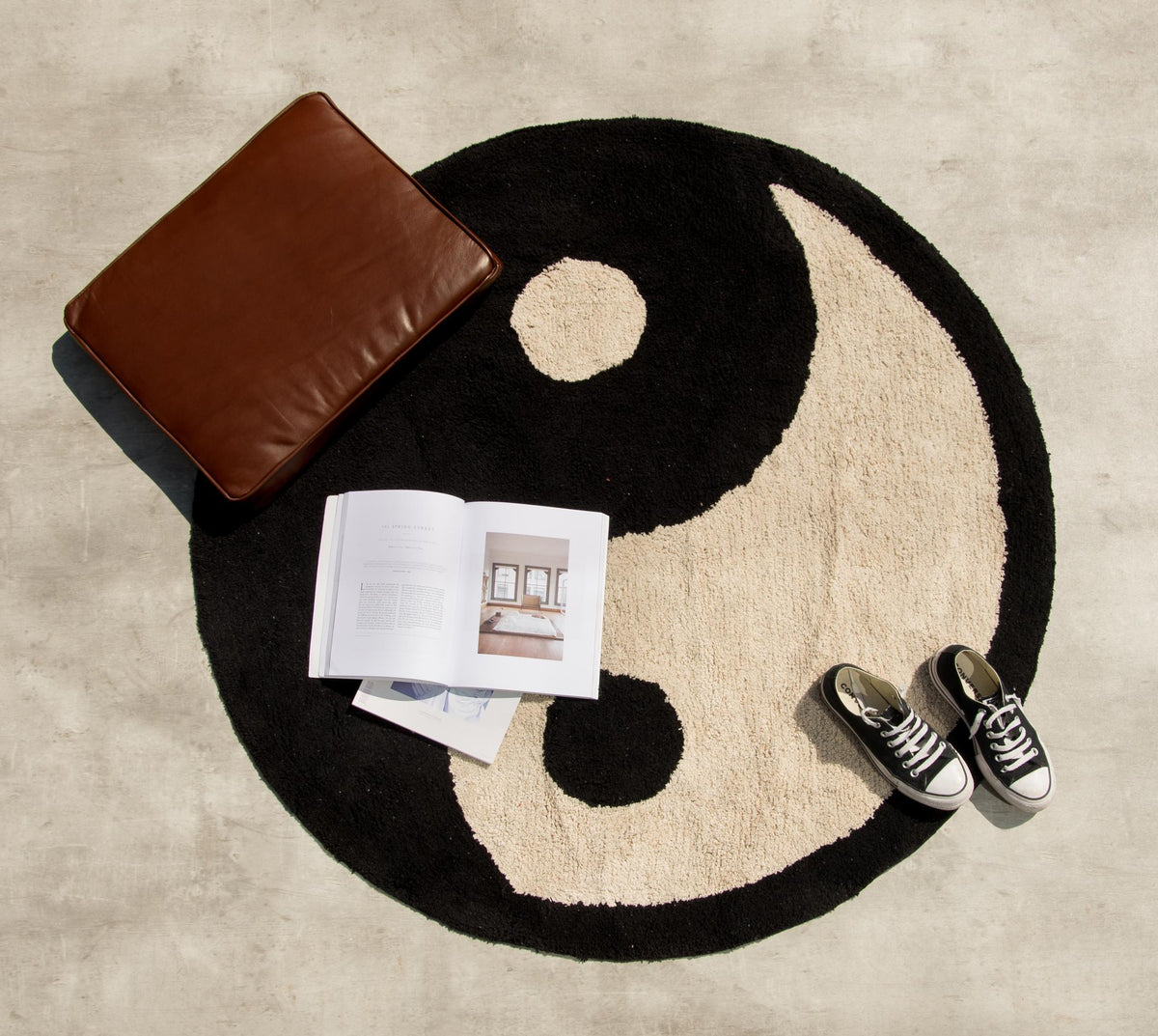 Alfombra Algodón Yin Yang
