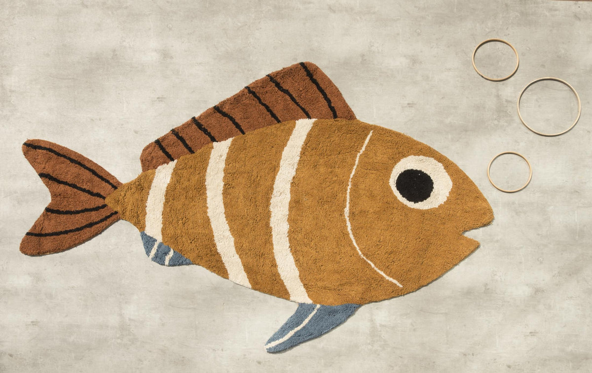Alfombra Algodón Fish